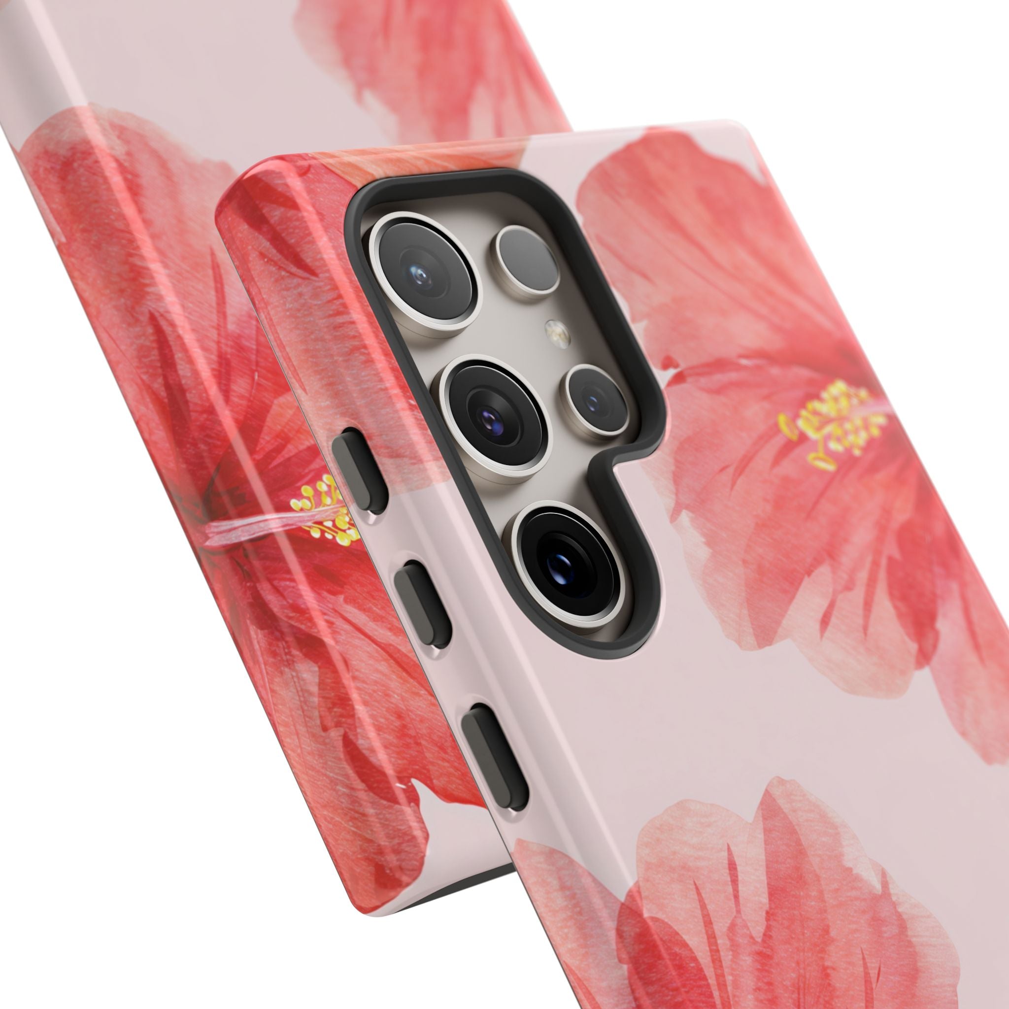 Watercolour Island Floral Hibiscus Case