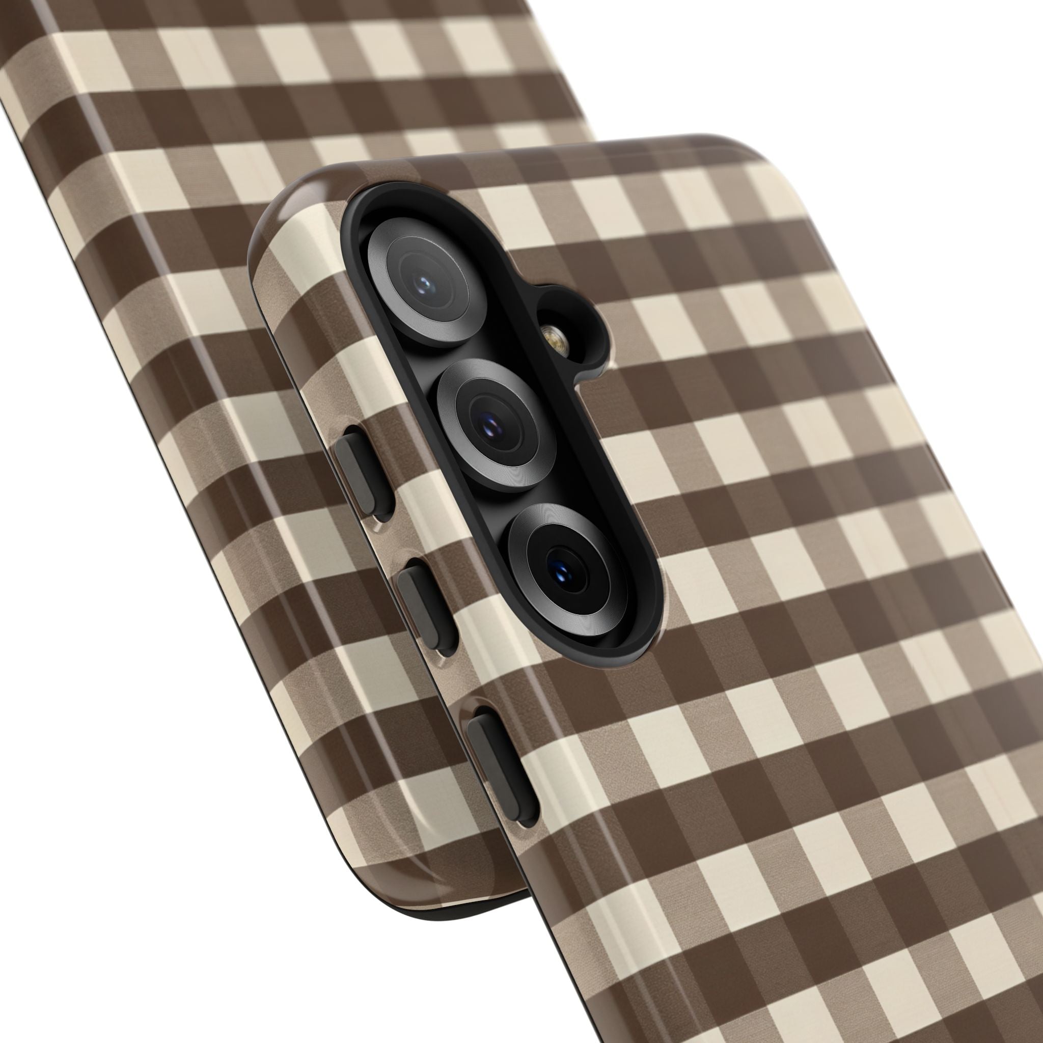 Brown Buffalo Plaid Case
