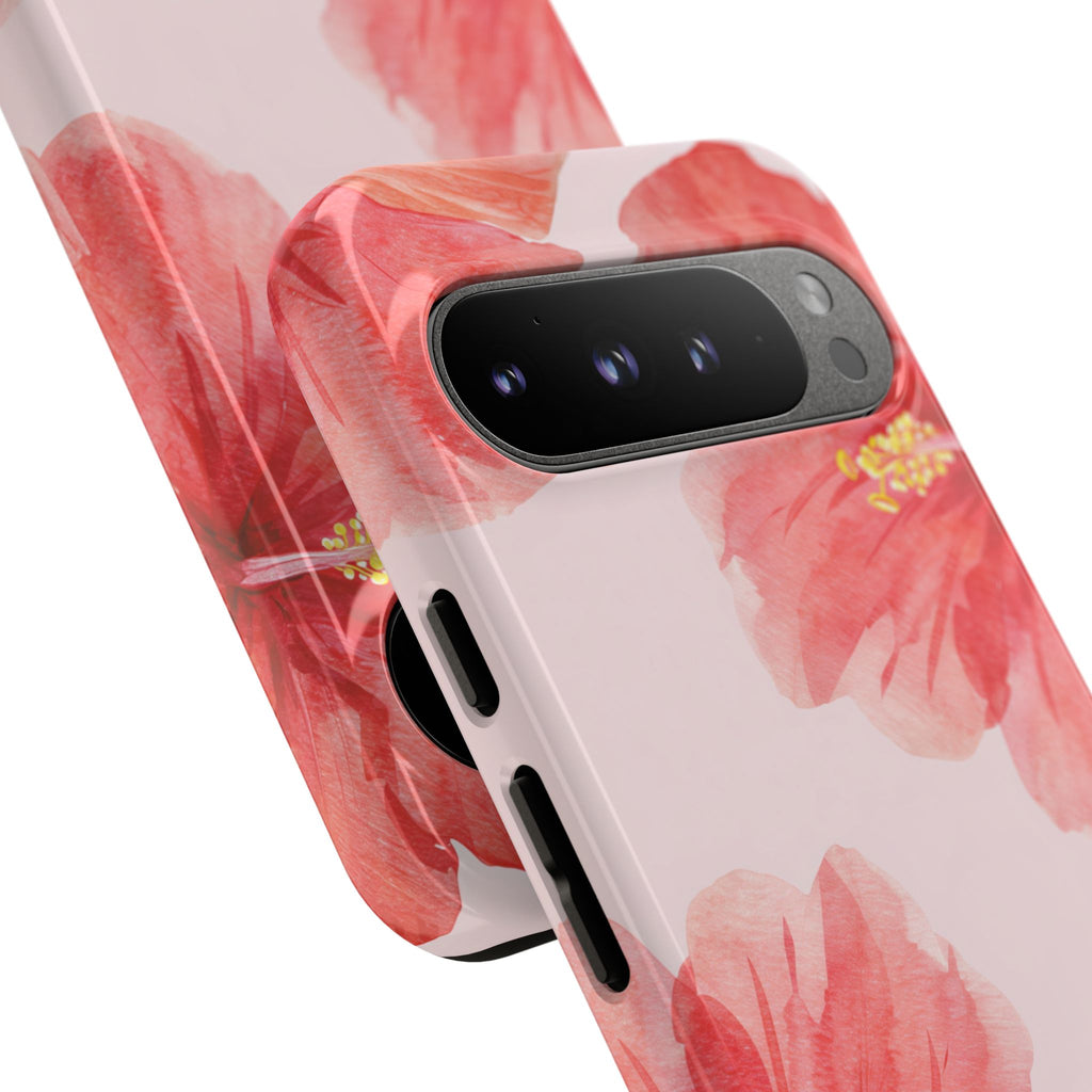 Watercolour Island Floral Hibiscus Case
