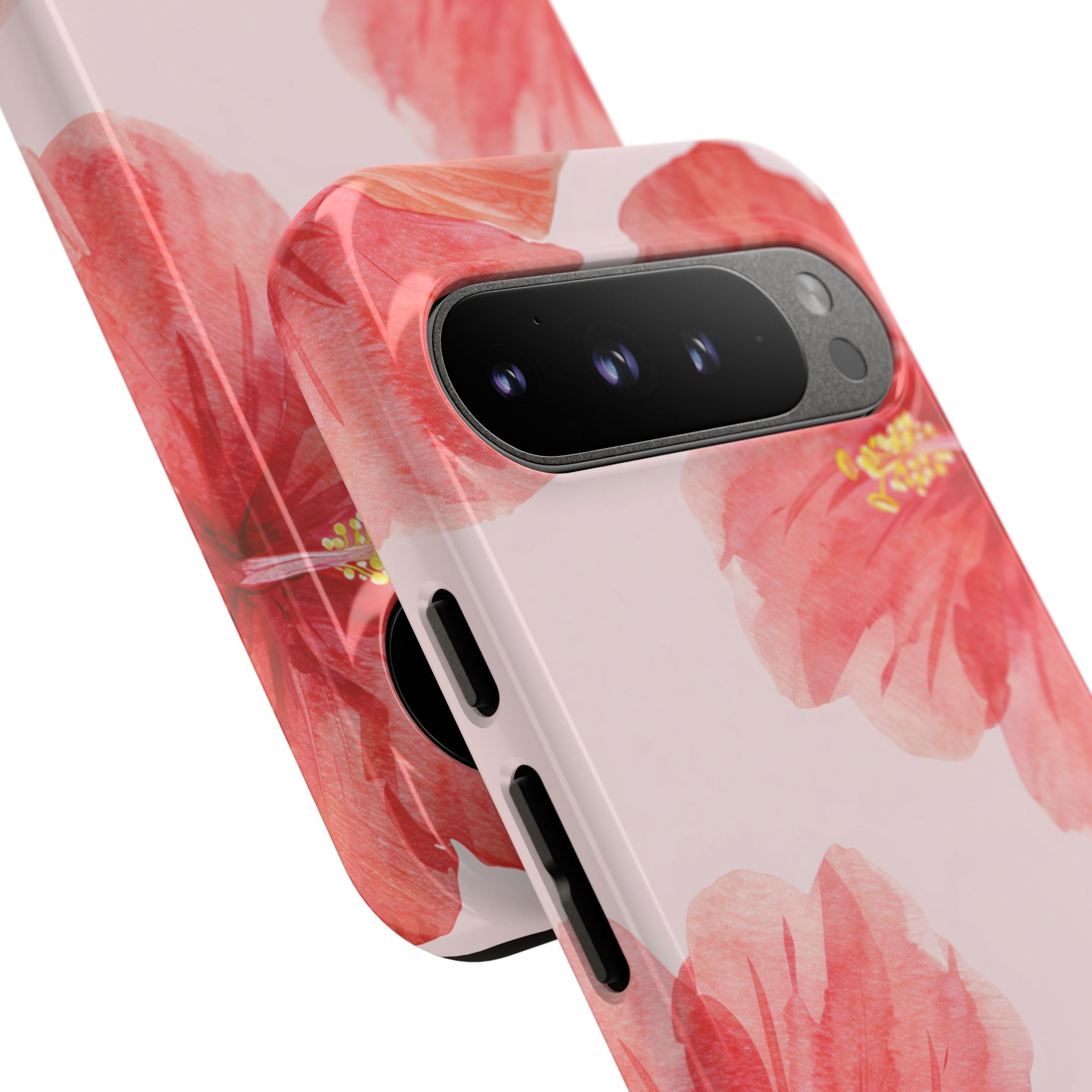 Watercolour Island Floral Hibiscus Case