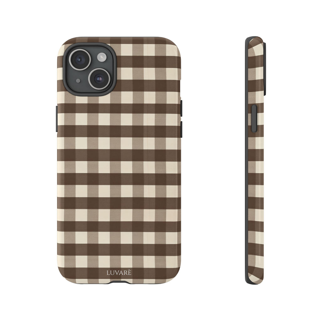 Brown Buffalo Plaid Case