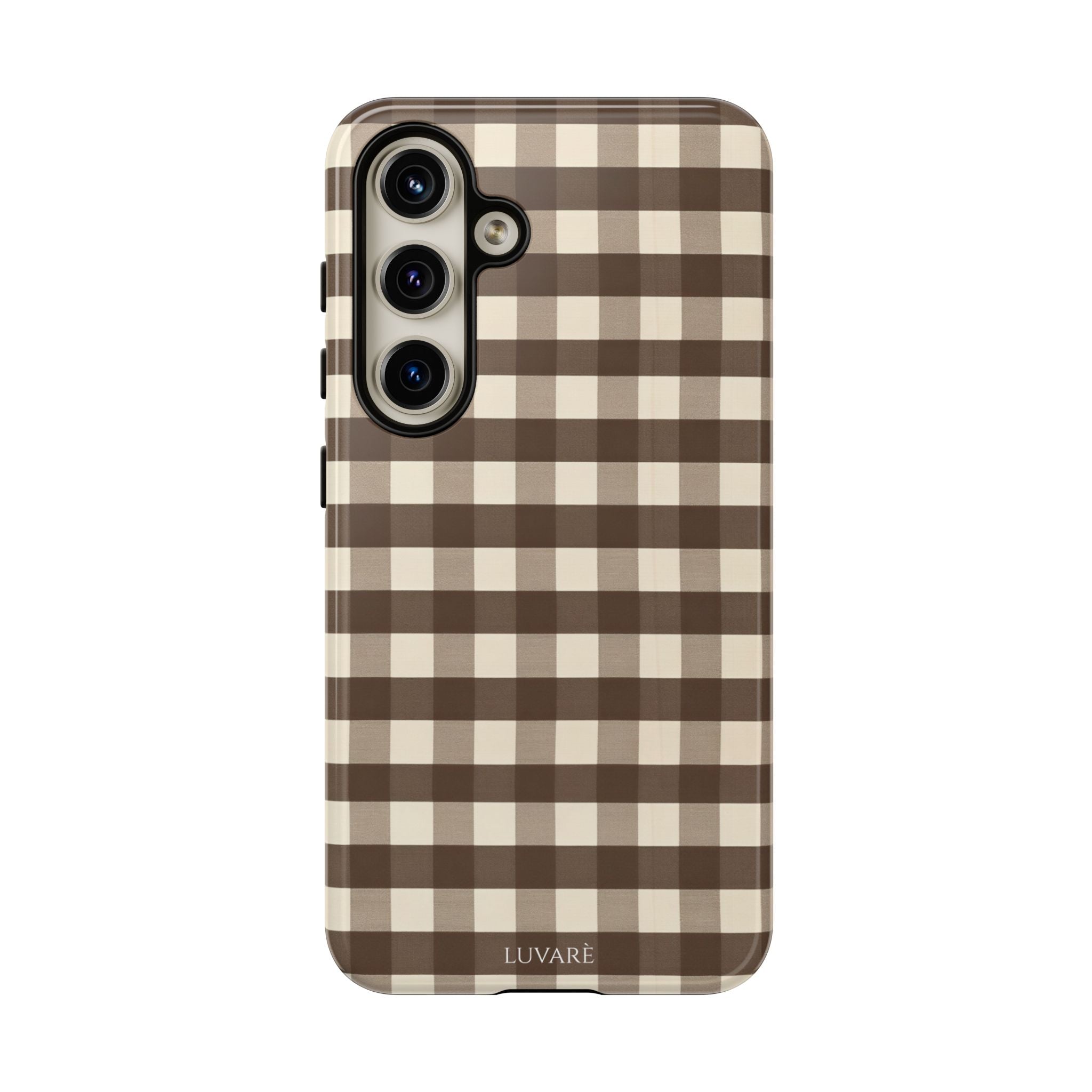 Brown Buffalo Plaid Case