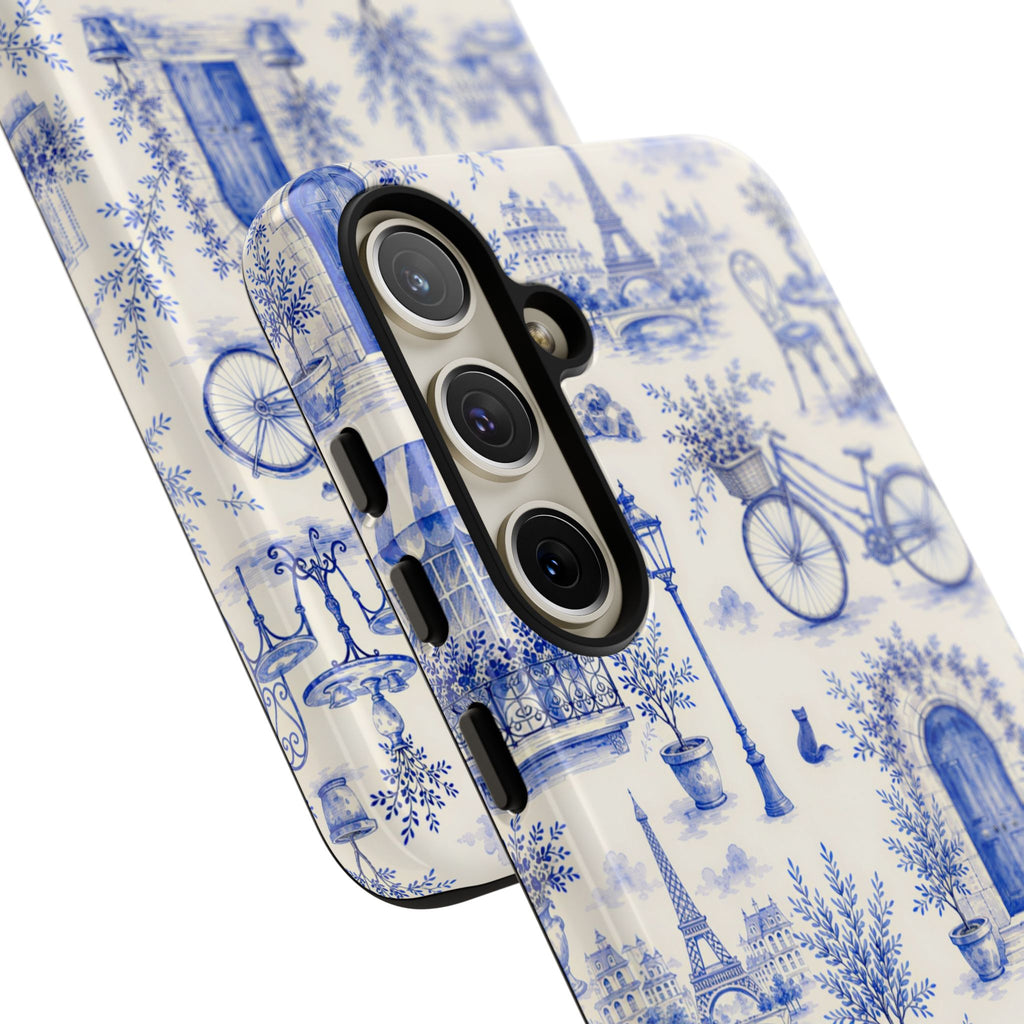Paris Blue Toile Case