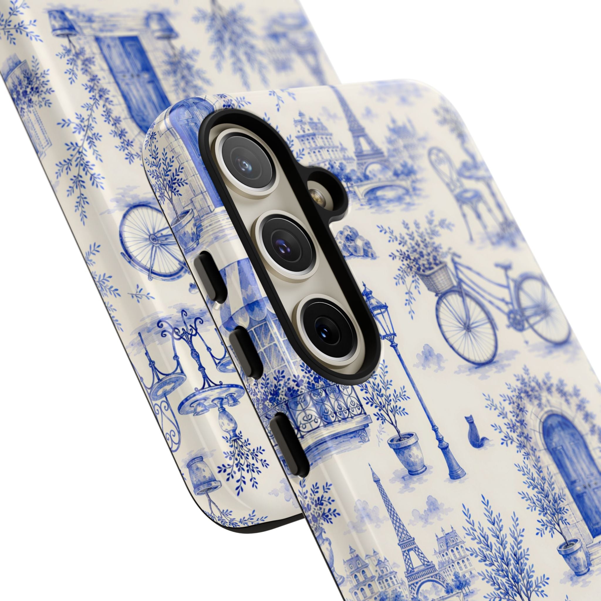 Paris Blue Toile Case