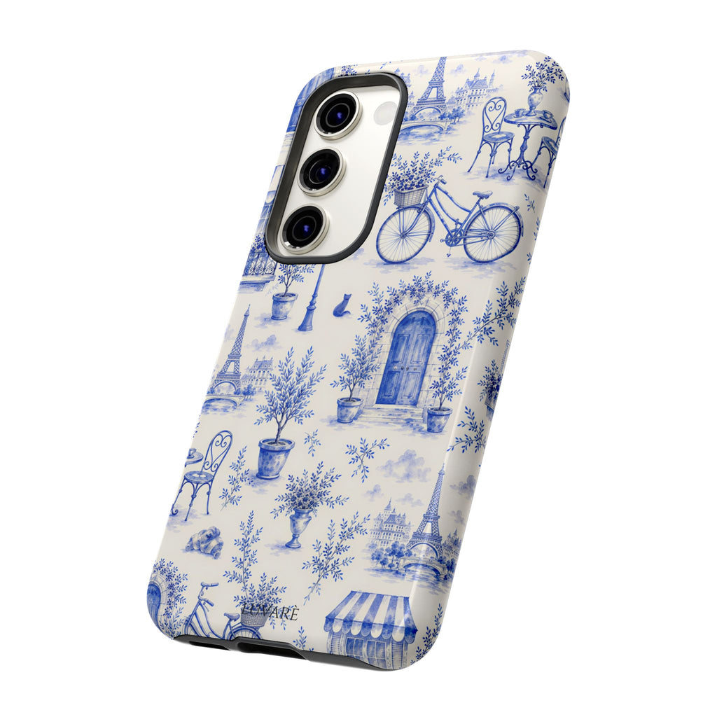 Paris Blue Toile Case