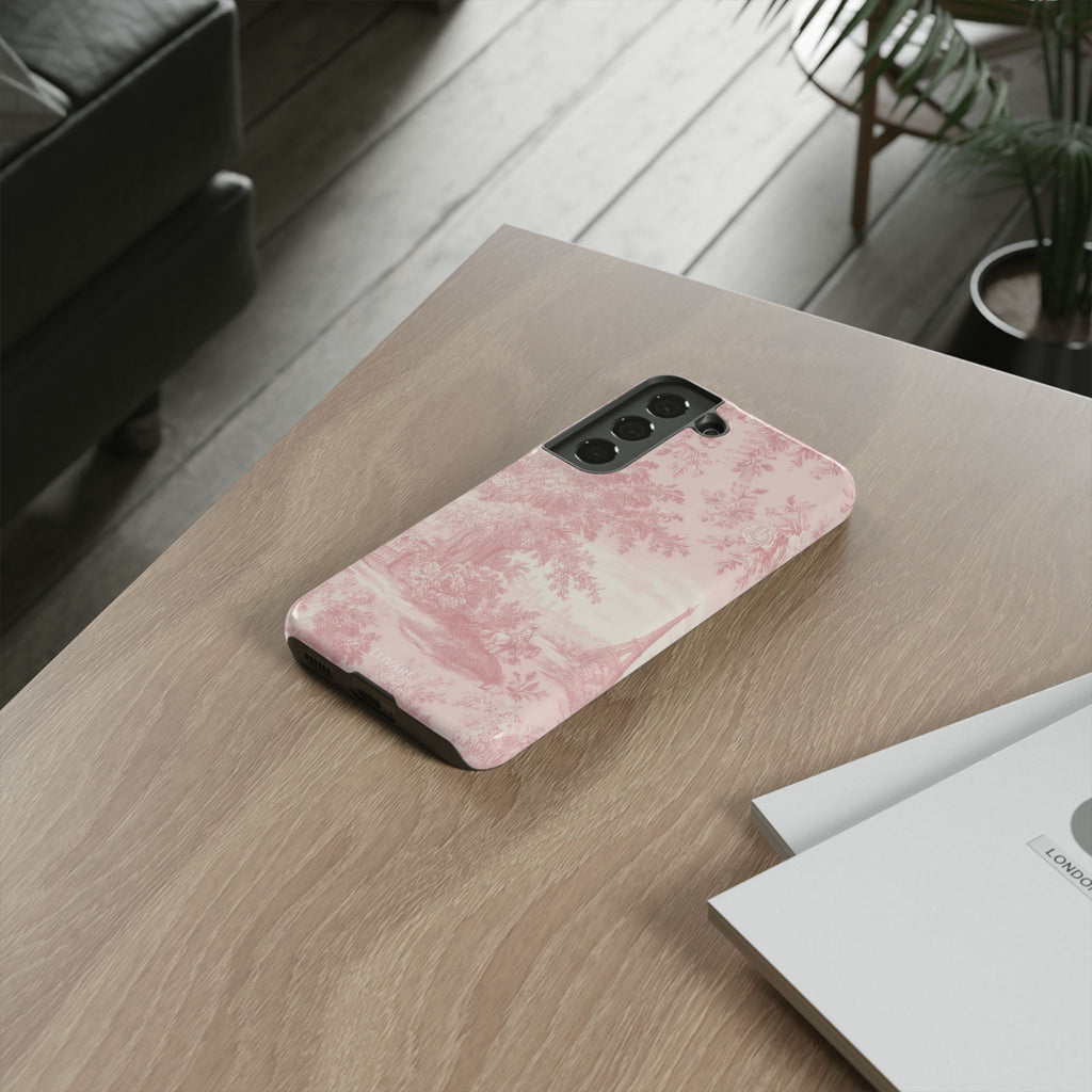 Pink Vintage Toile Case