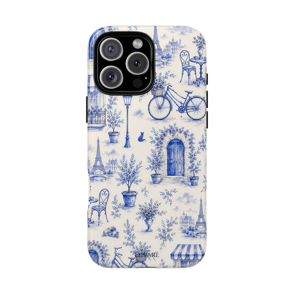 Paris Blue Toile Case