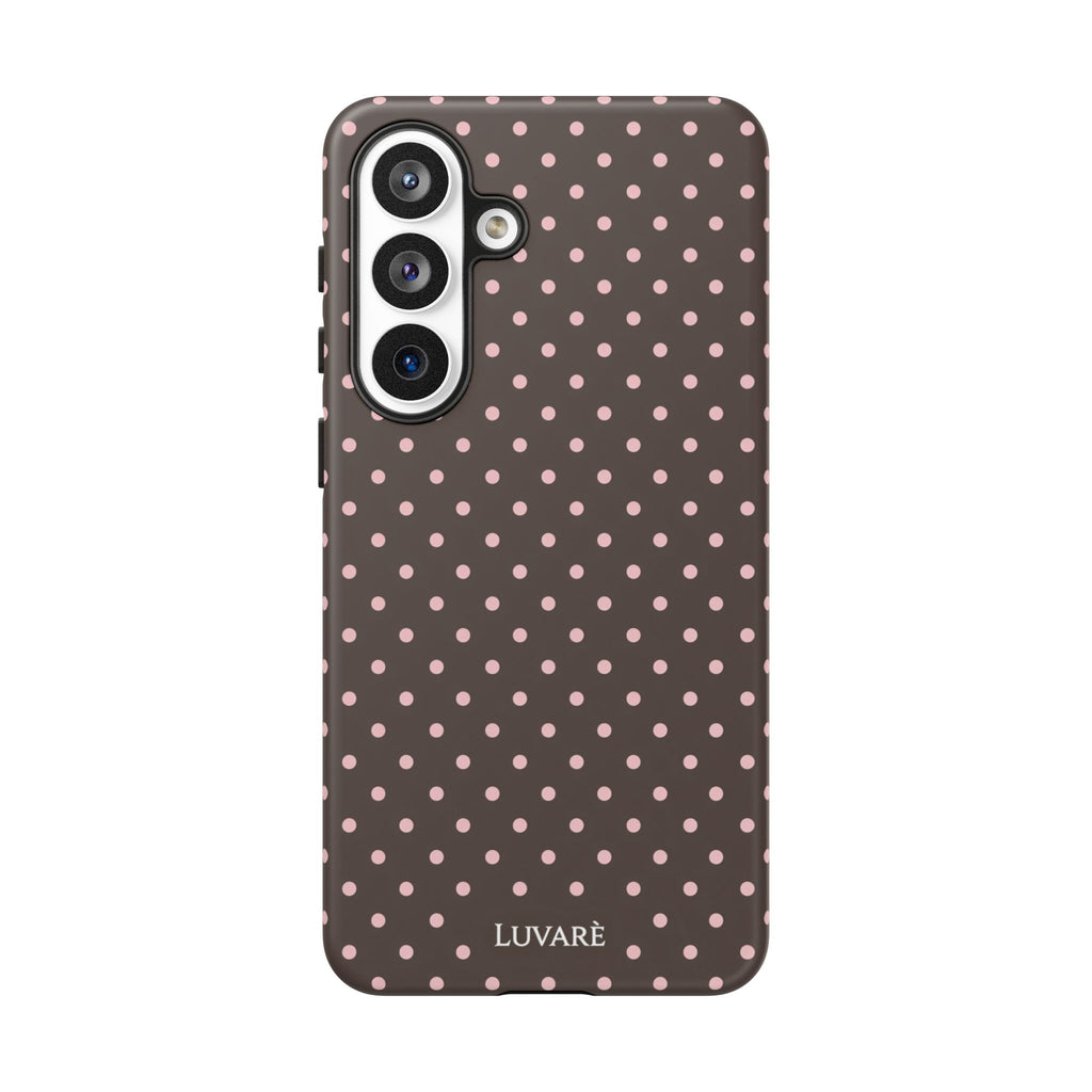 Brown Polka Dot Phone Case