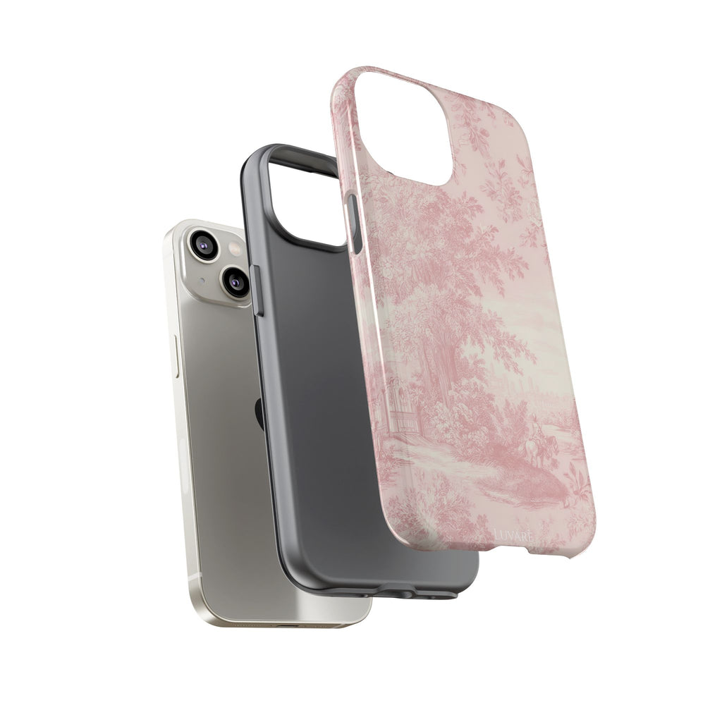 Pink Vintage Toile Case
