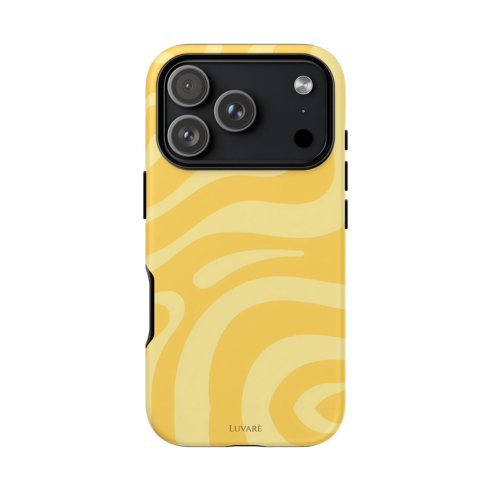 Yellow Retro Swirl Case