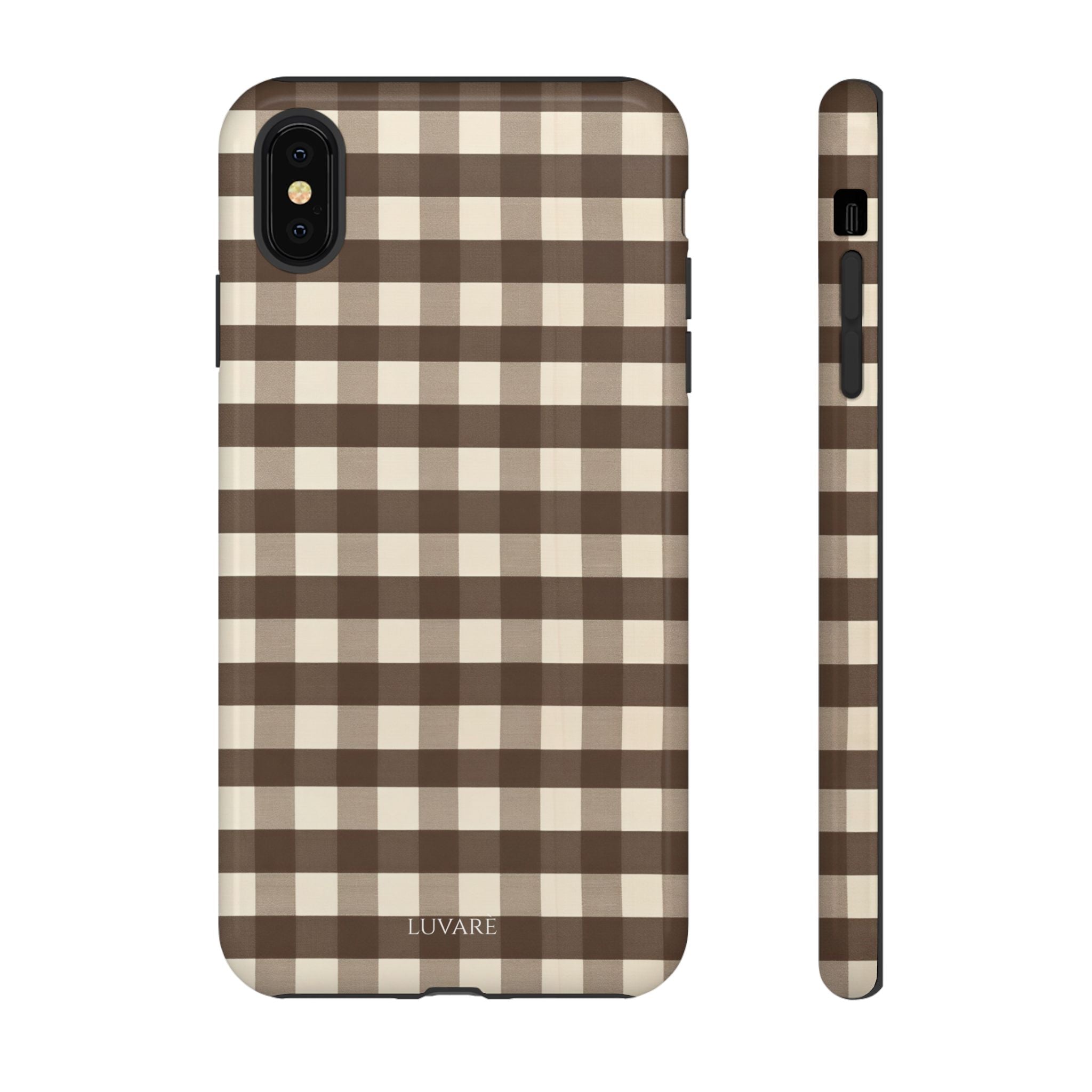 Brown Buffalo Plaid Case