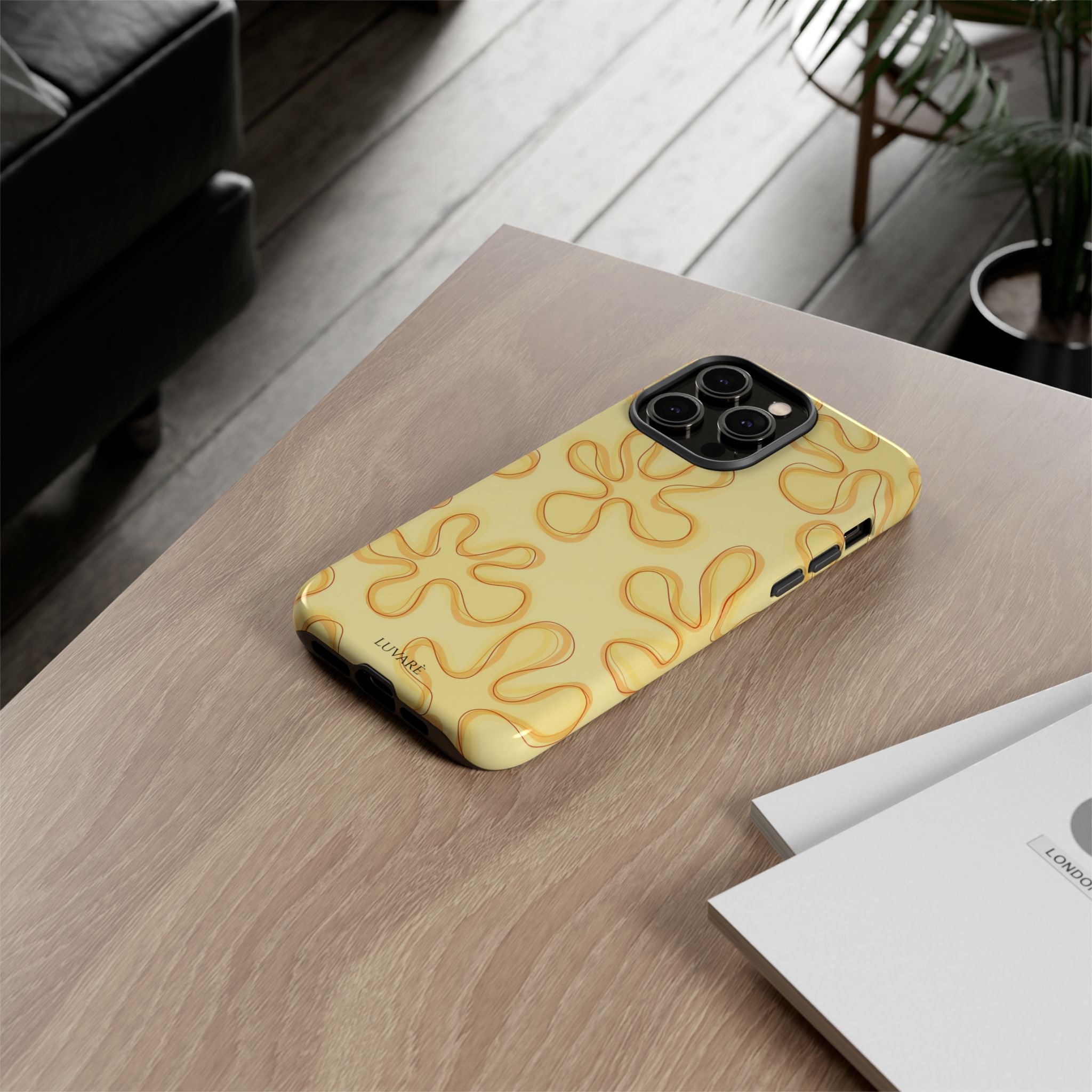 Yellow Flower Retro Case