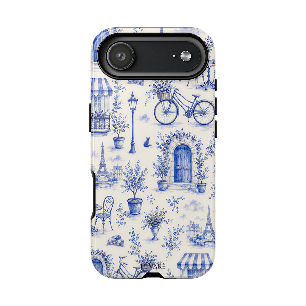 Paris Blue Toile Case