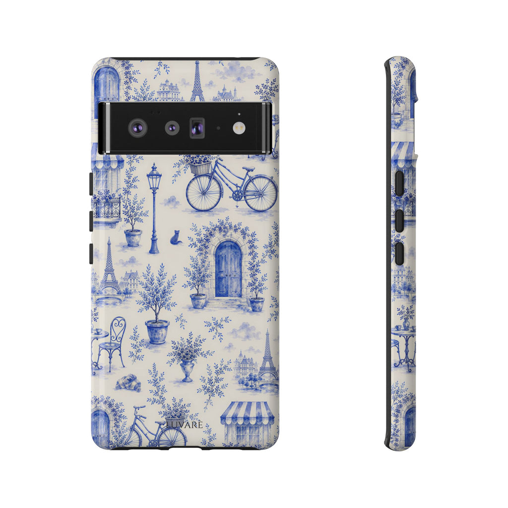 Paris Blue Toile Case