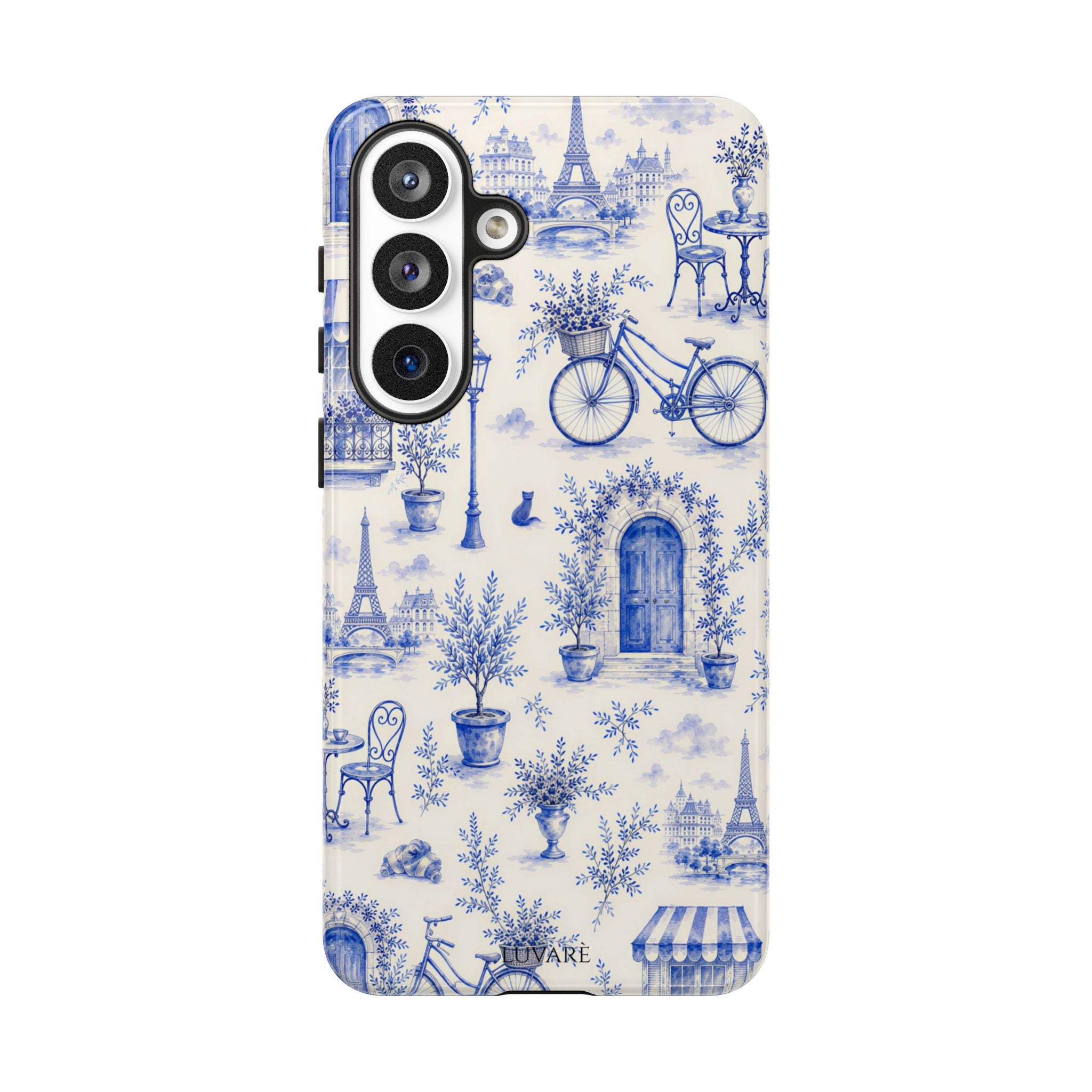 Paris Blue Toile Case
