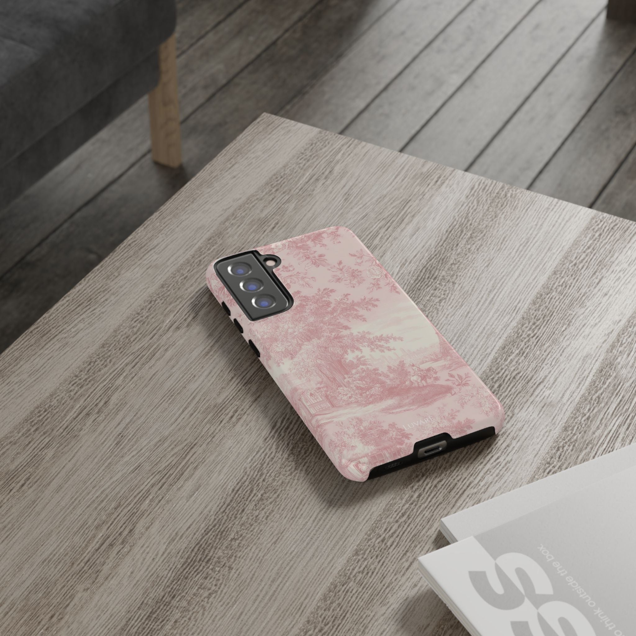 Pink Vintage Toile Case