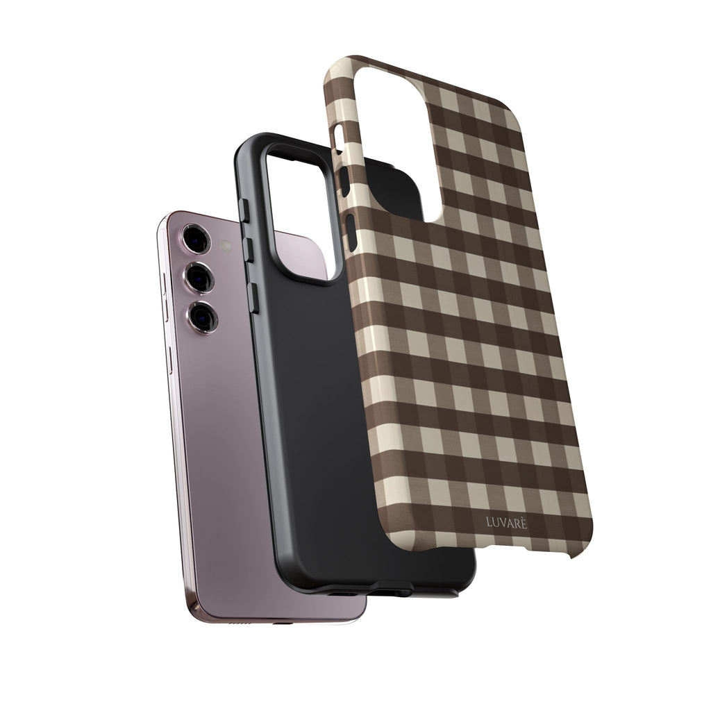 Brown Buffalo Plaid Case
