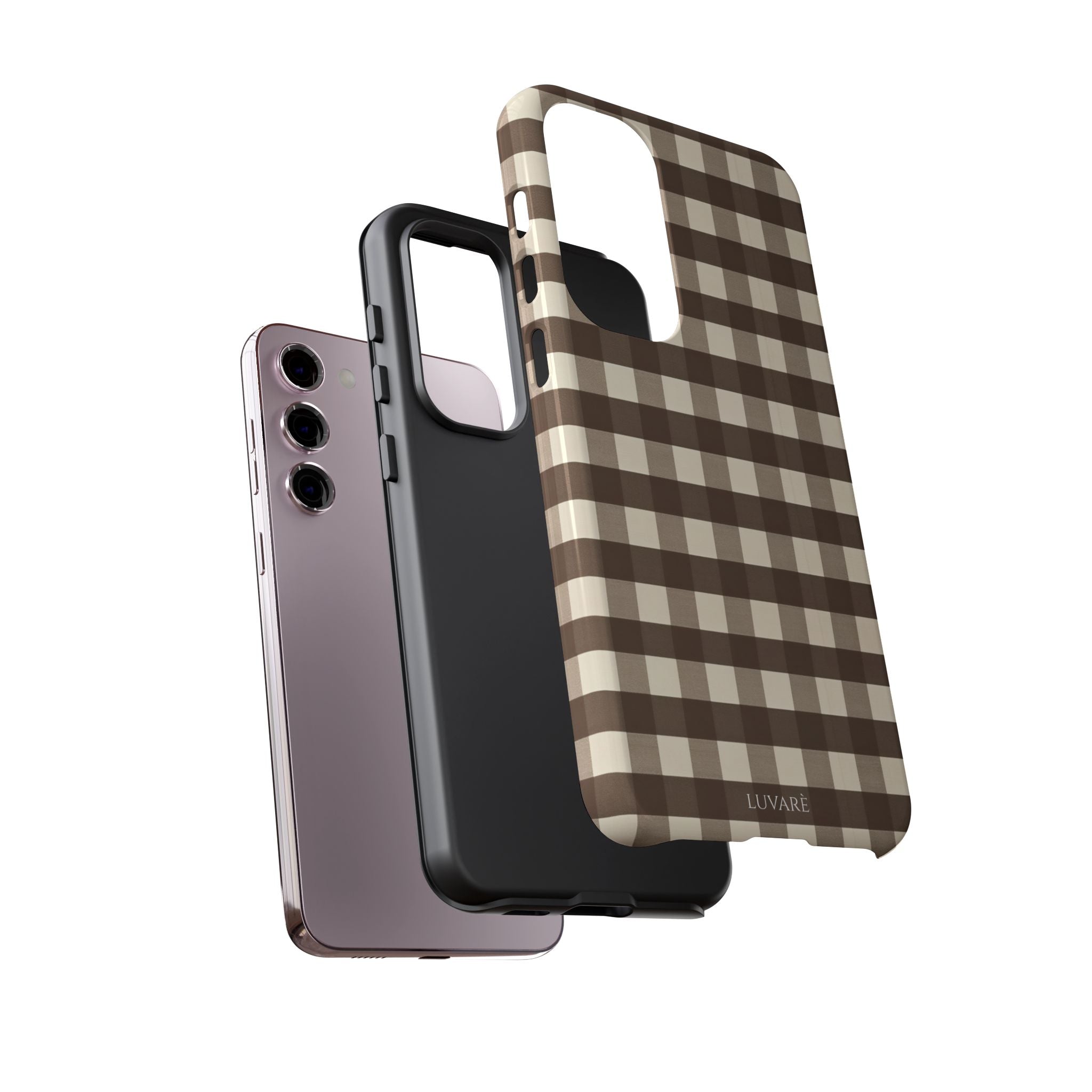 Brown Buffalo Plaid Case