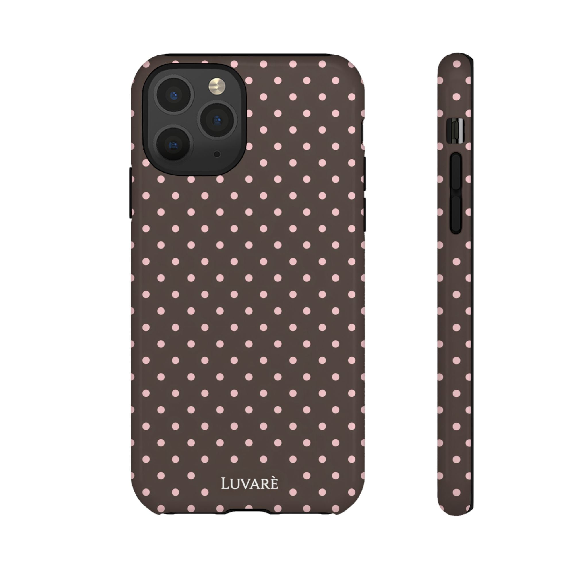 Brown Polka Dot Phone Case