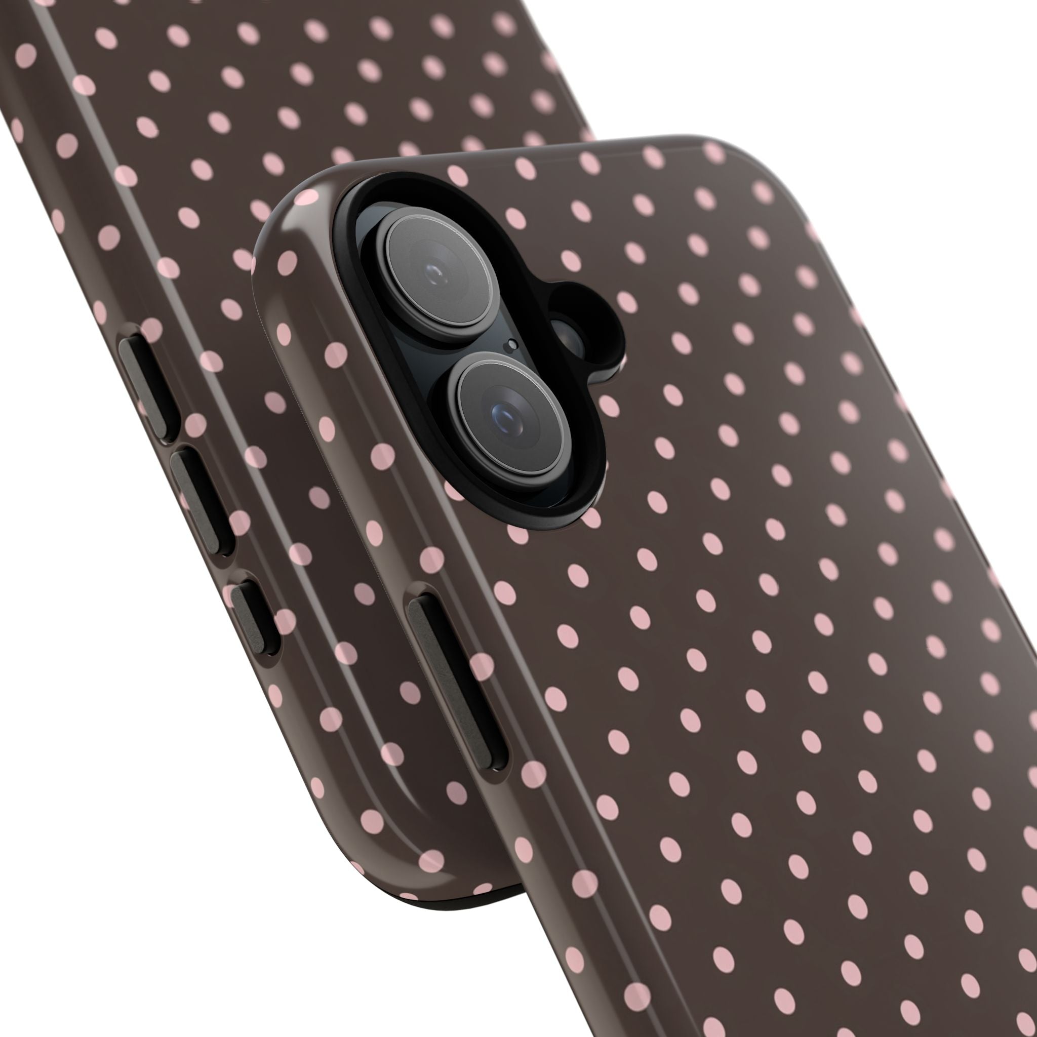 Brown Polka Dot Phone Case