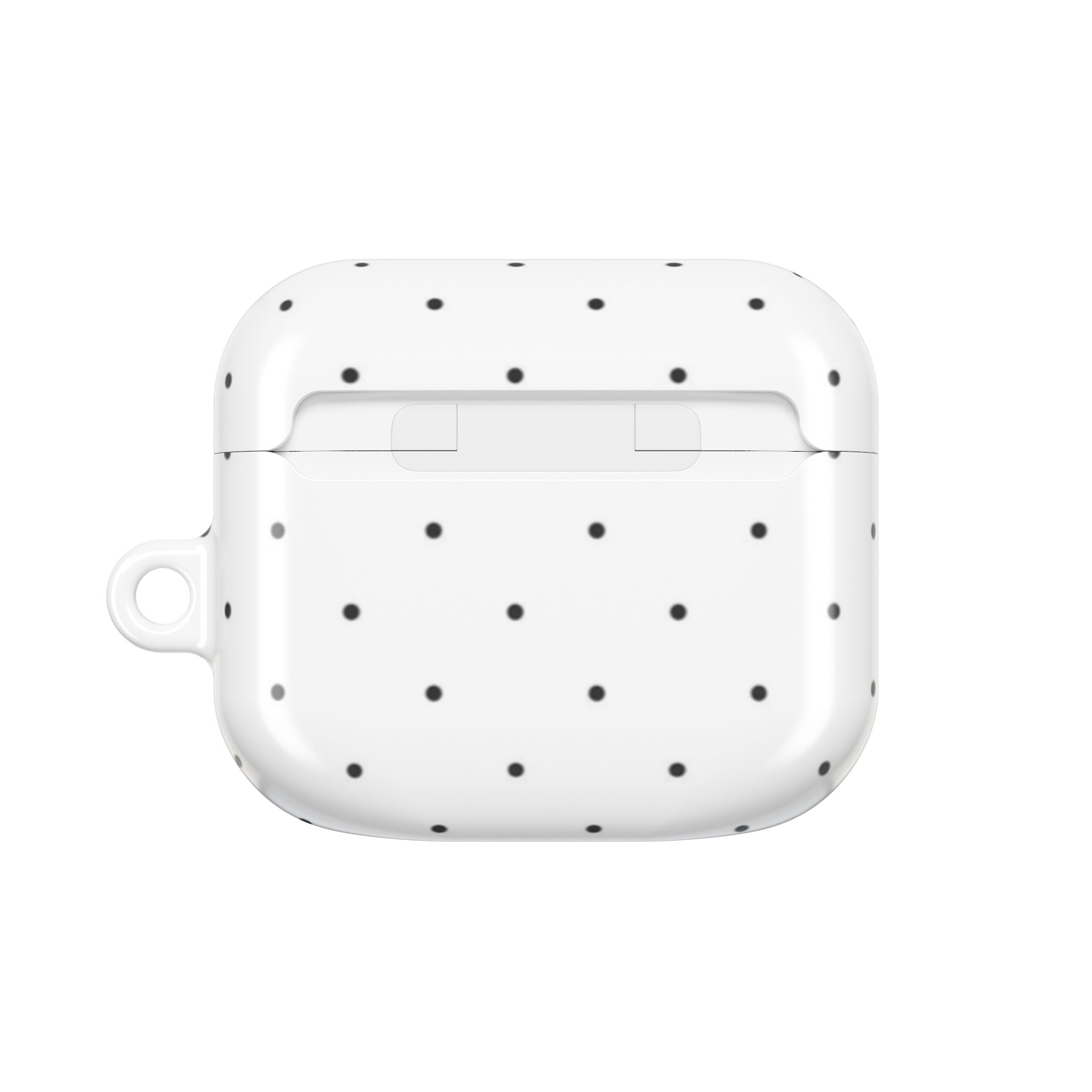Polka Dot AirPod Case – Minimal Black Dot Protective Cover