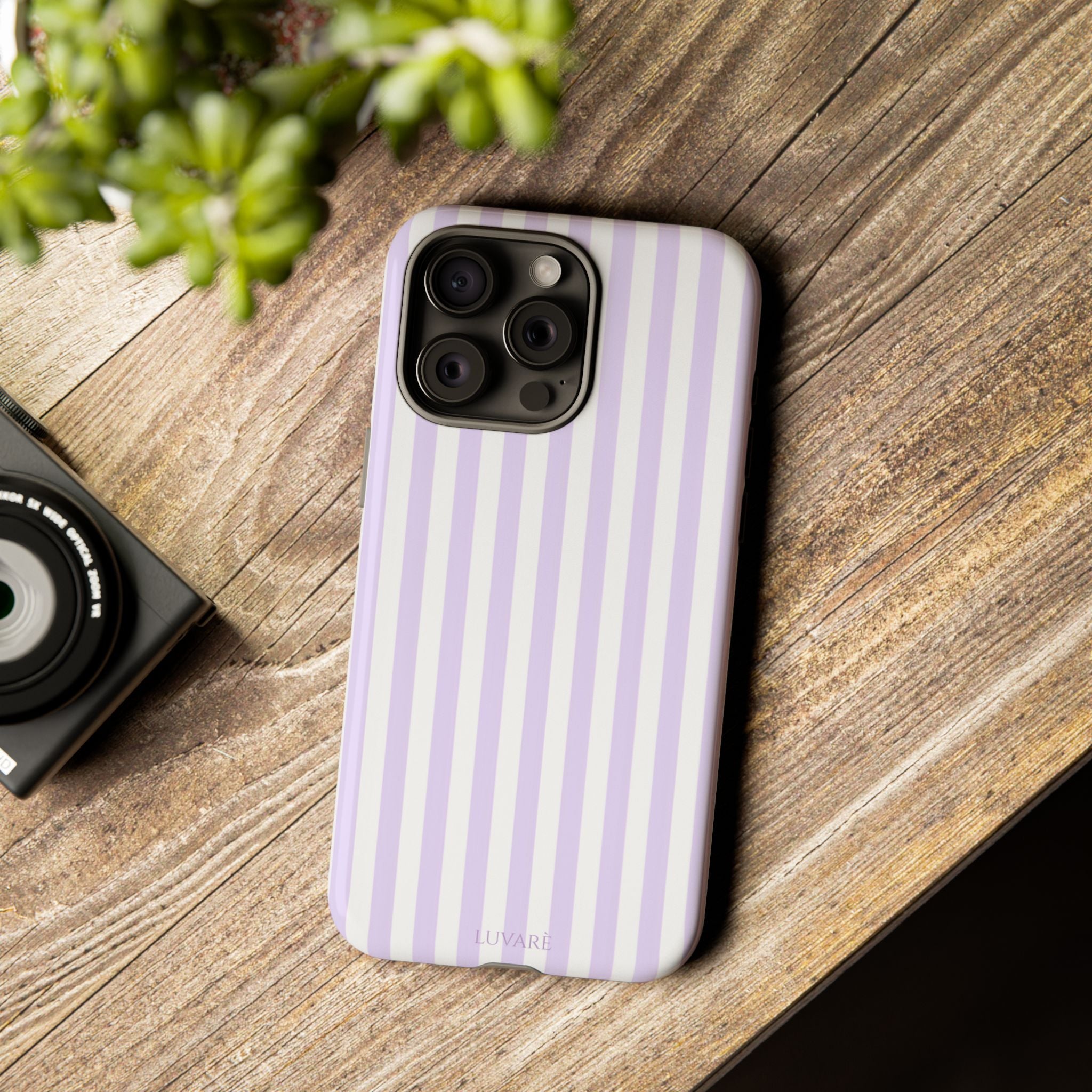 Lavender Stripe Case