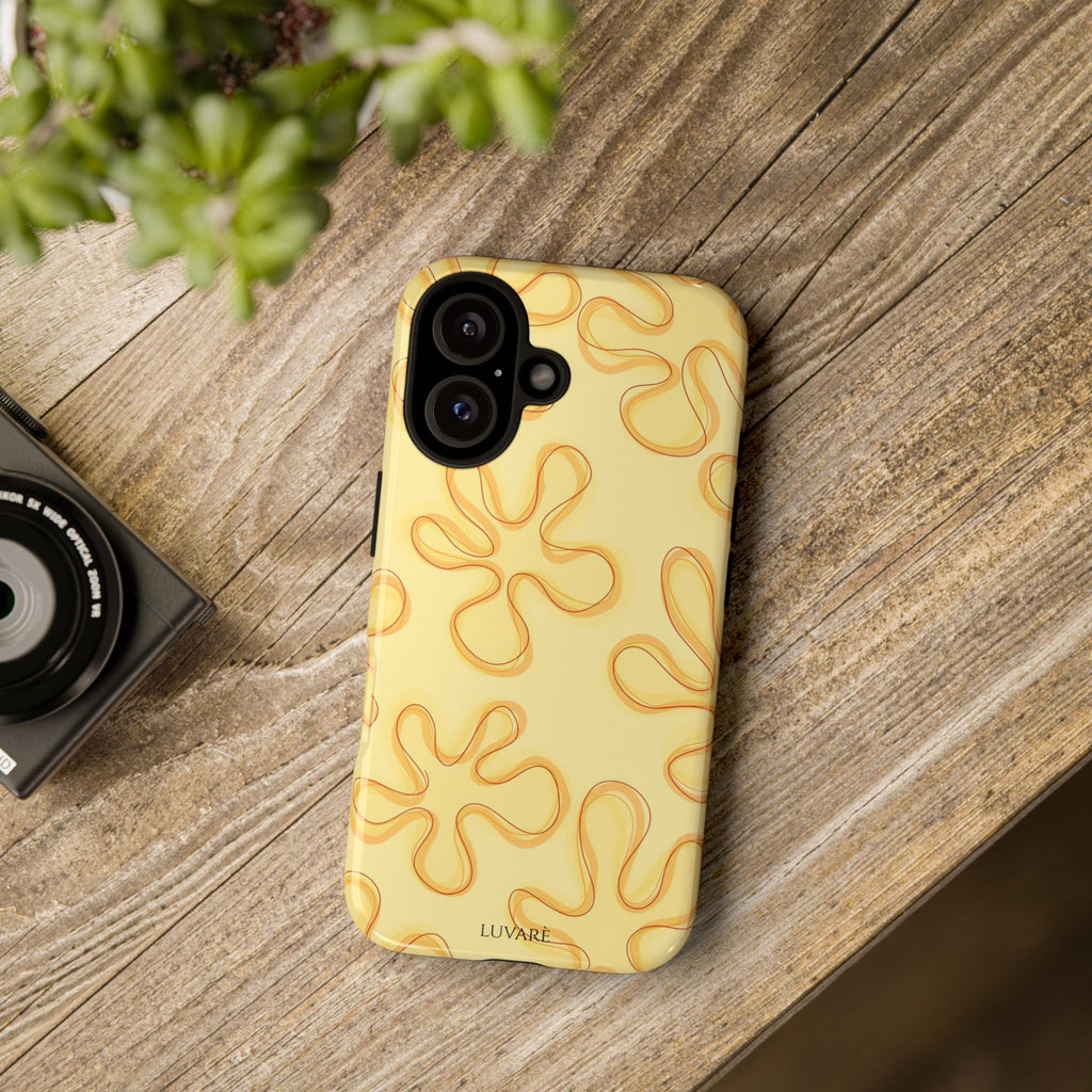 Yellow Flower Retro Case