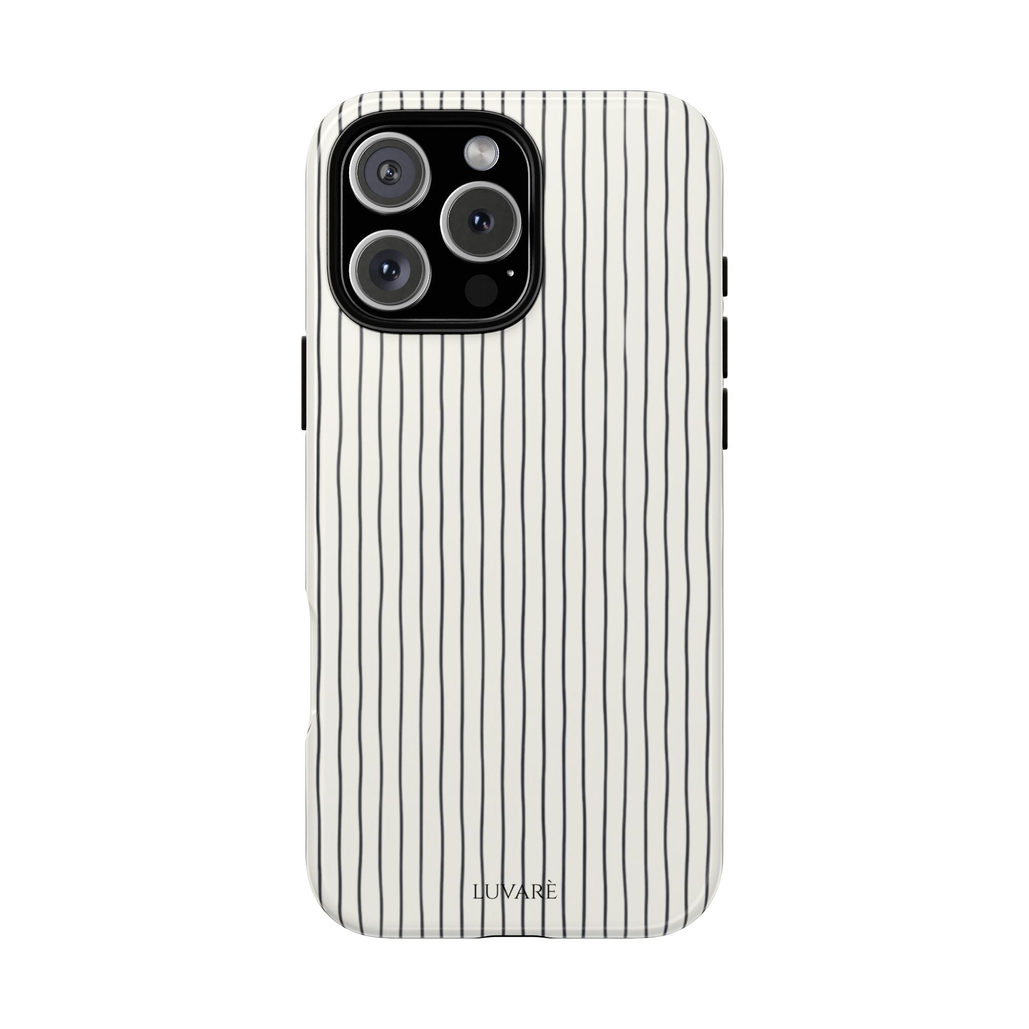 Black Pinstripe Case