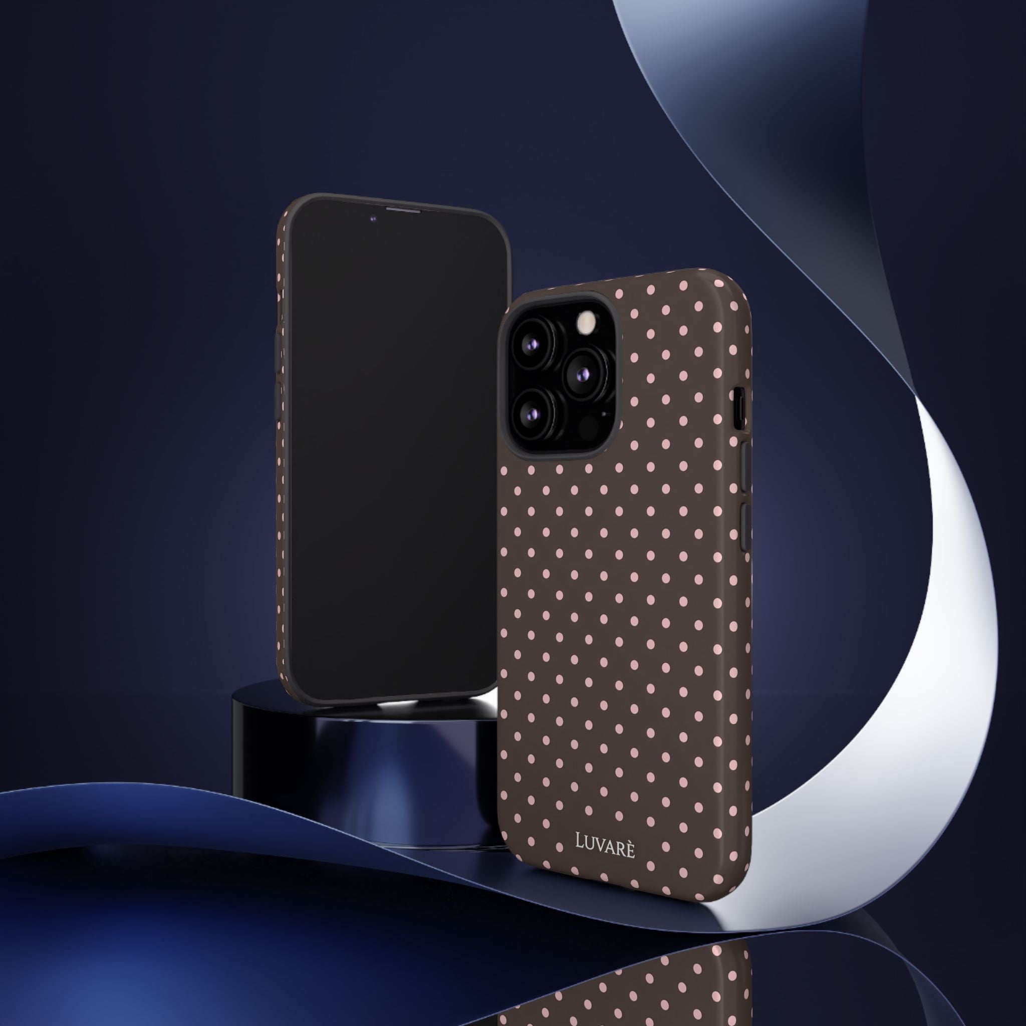 Brown Polka Dot Phone Case