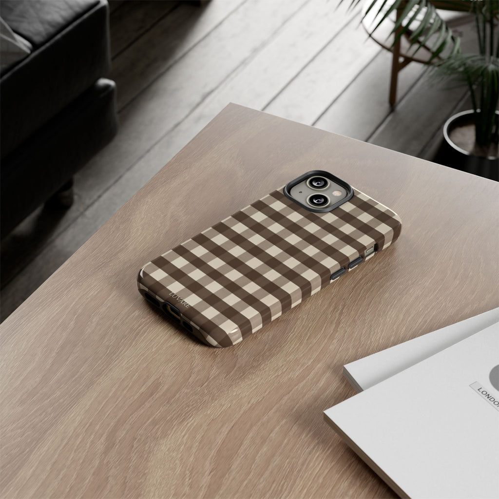 Brown Buffalo Plaid Case