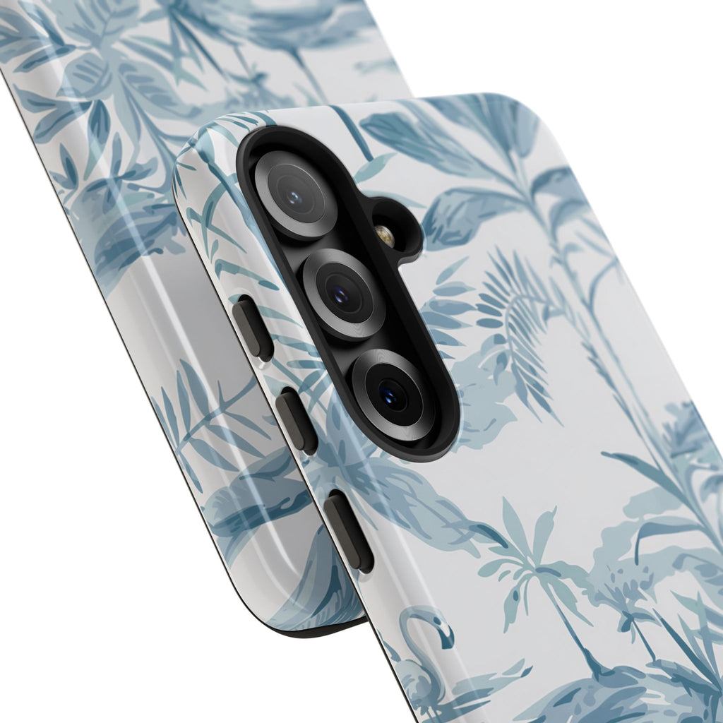 Tropical Palm Toile Case