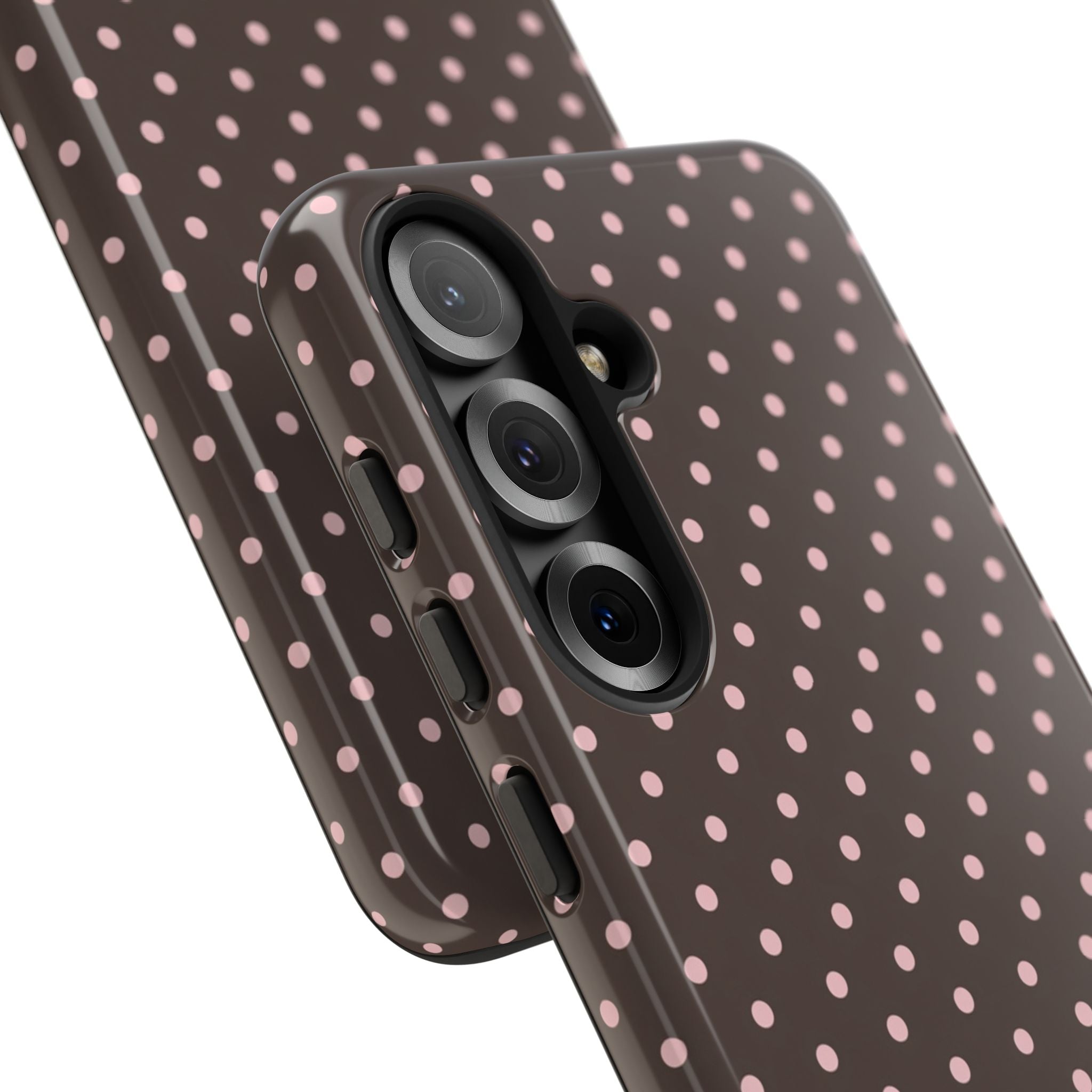 Brown Polka Dot Phone Case