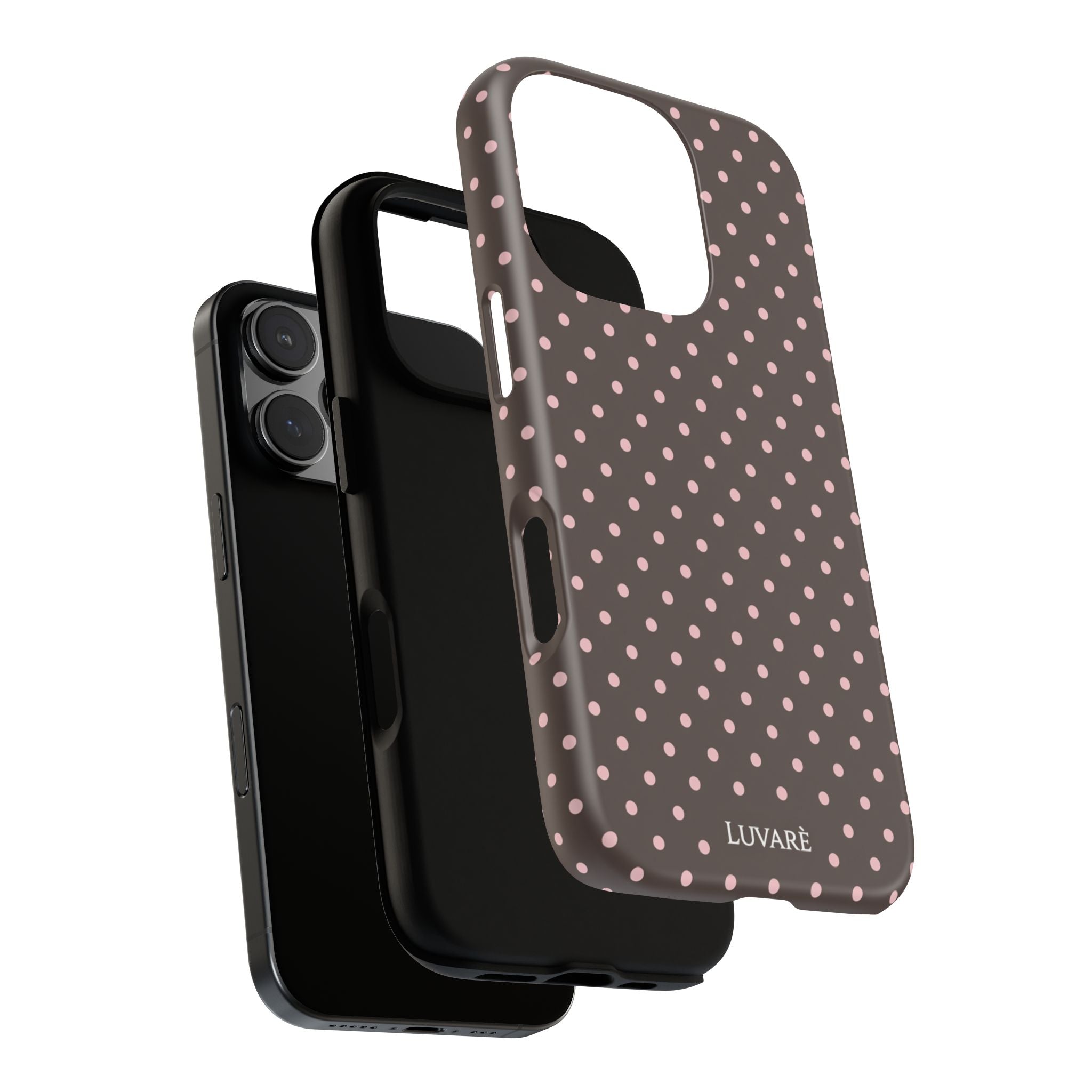 Brown Polka Dot Phone Case