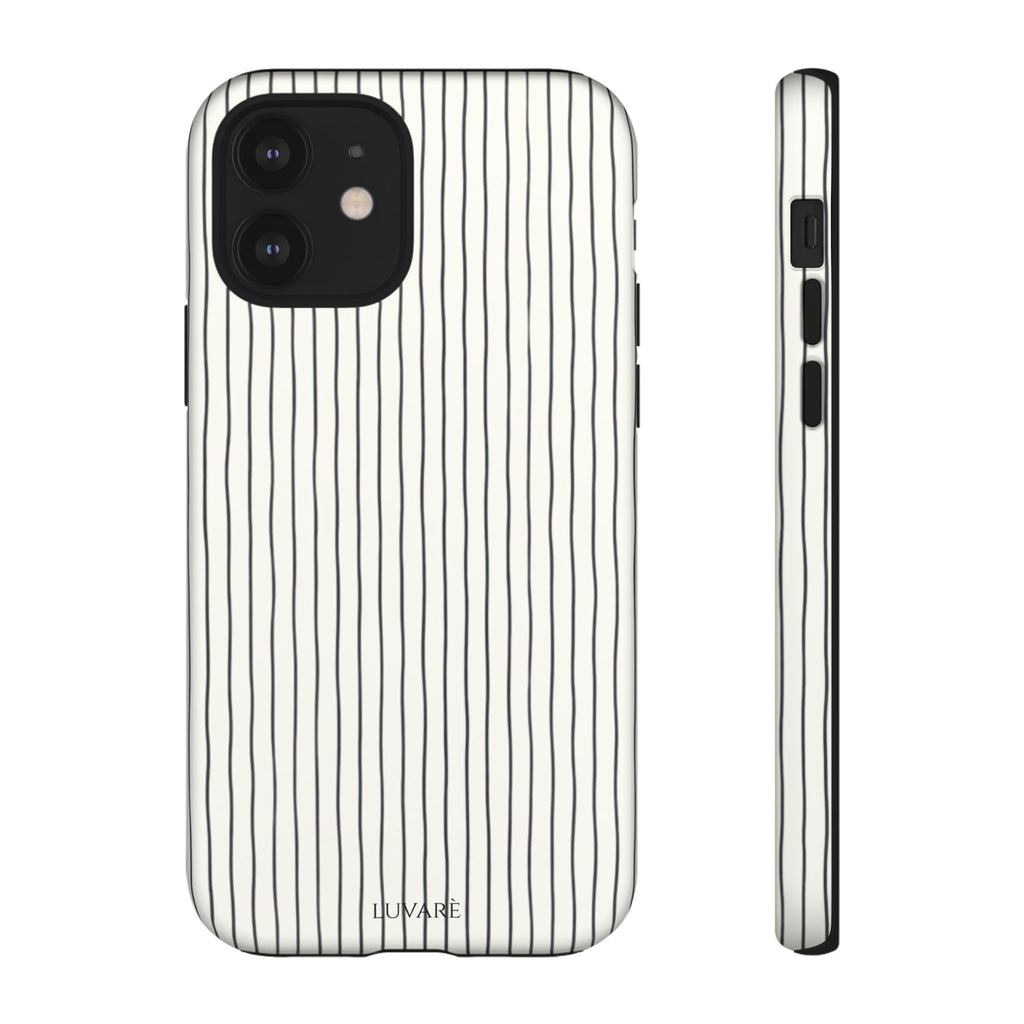 Black Pinstripe Case