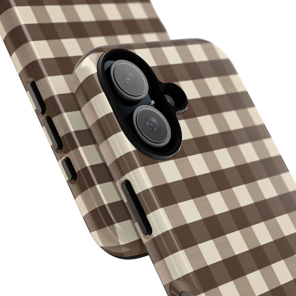 Brown Buffalo Plaid Case