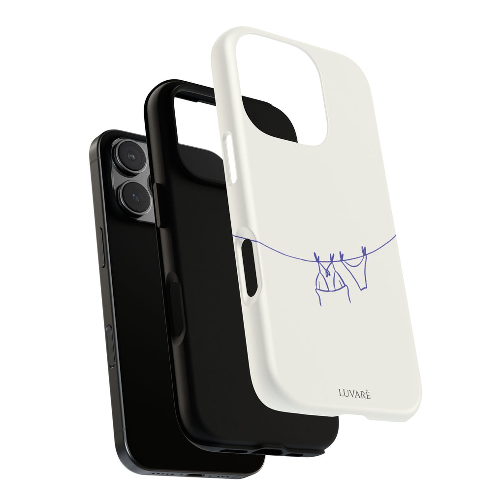 Blue Line Bikini Case
