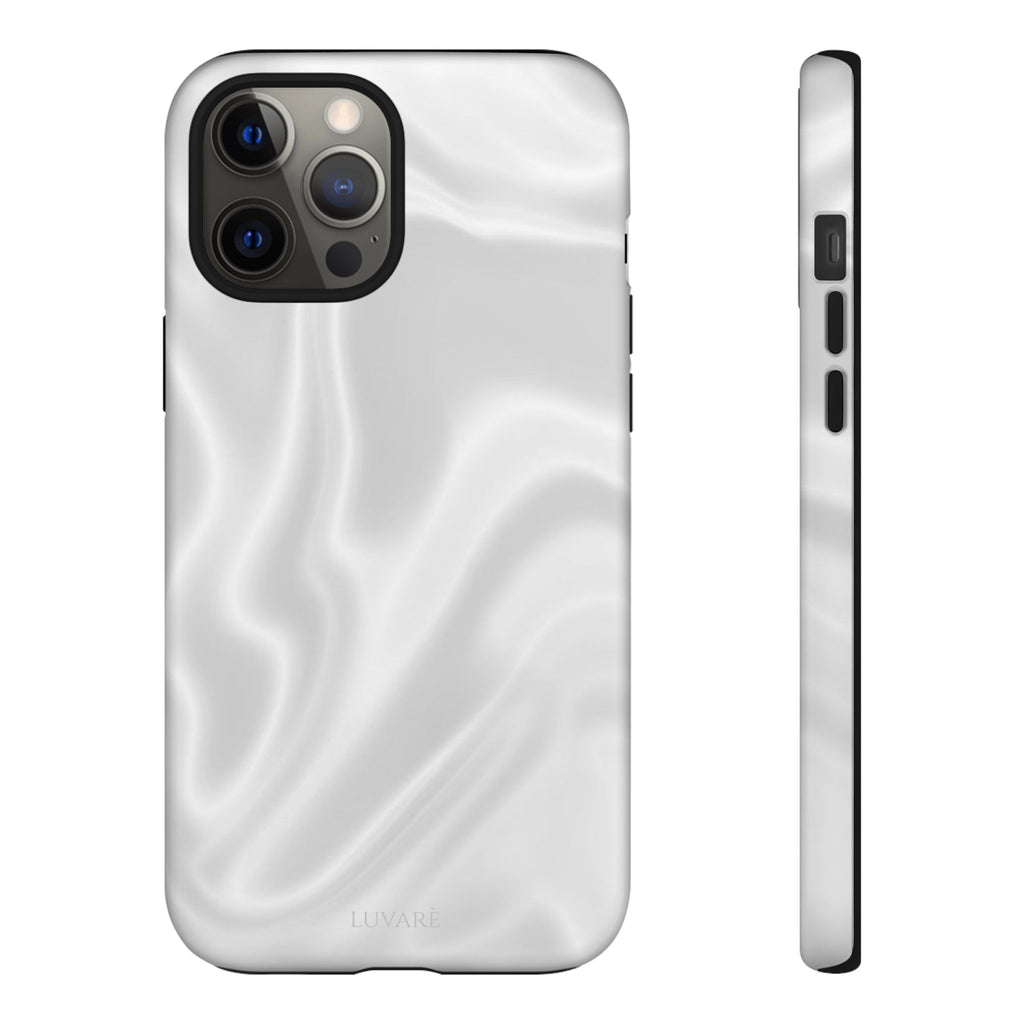 Pearl Marble Tough Phone Case — Durable Slim Impact Protection