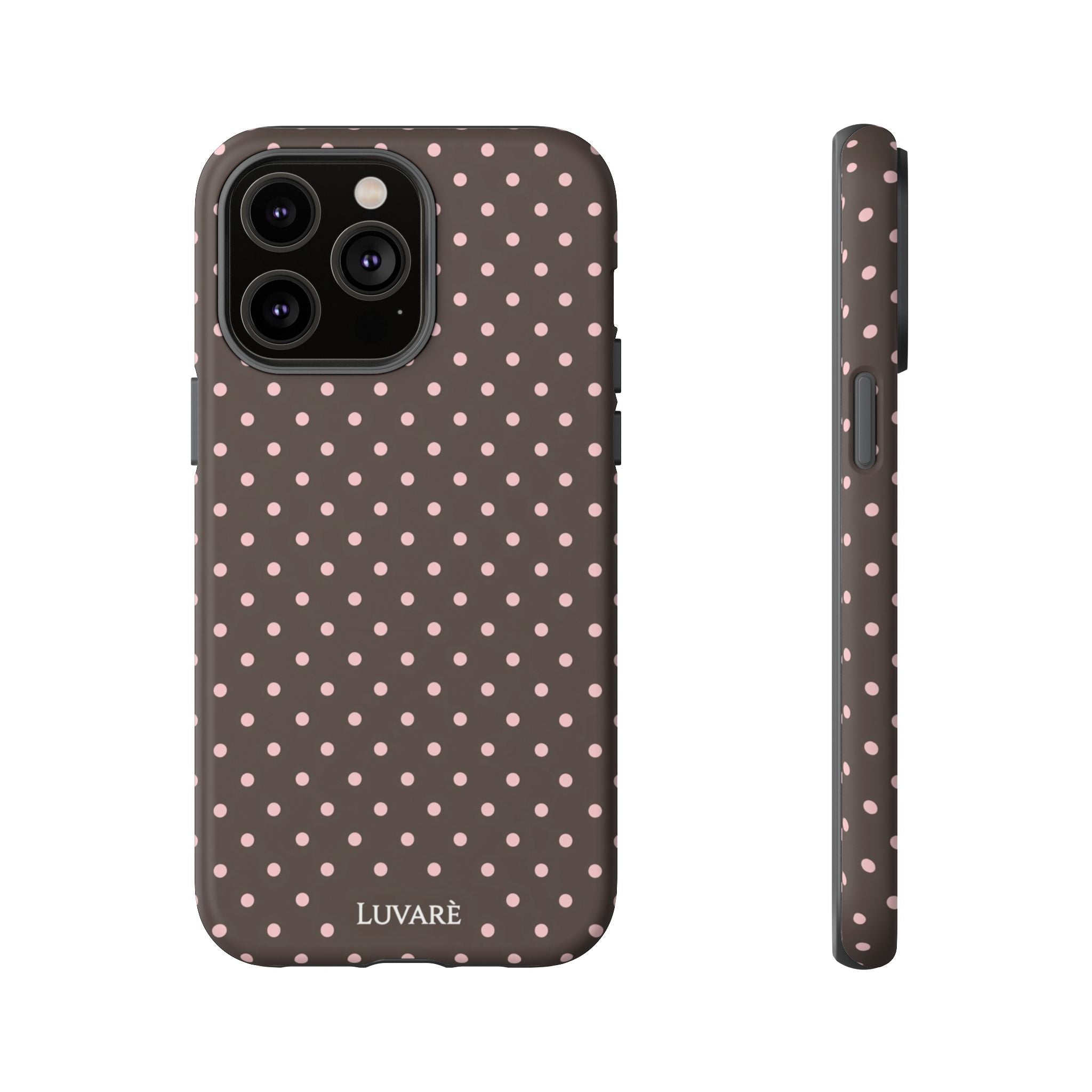 Brown Polka Dot Phone Case