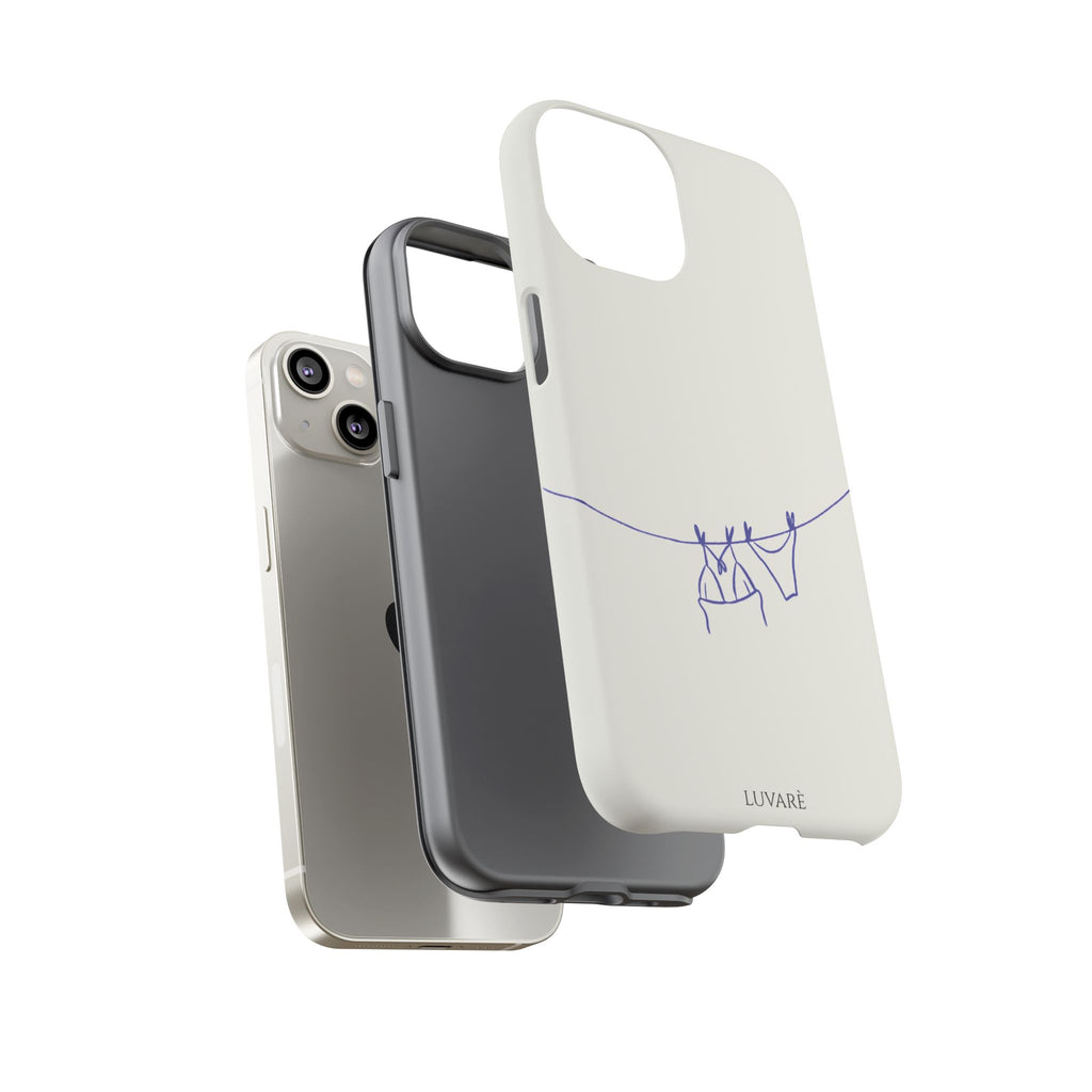 Blue Line Bikini Case