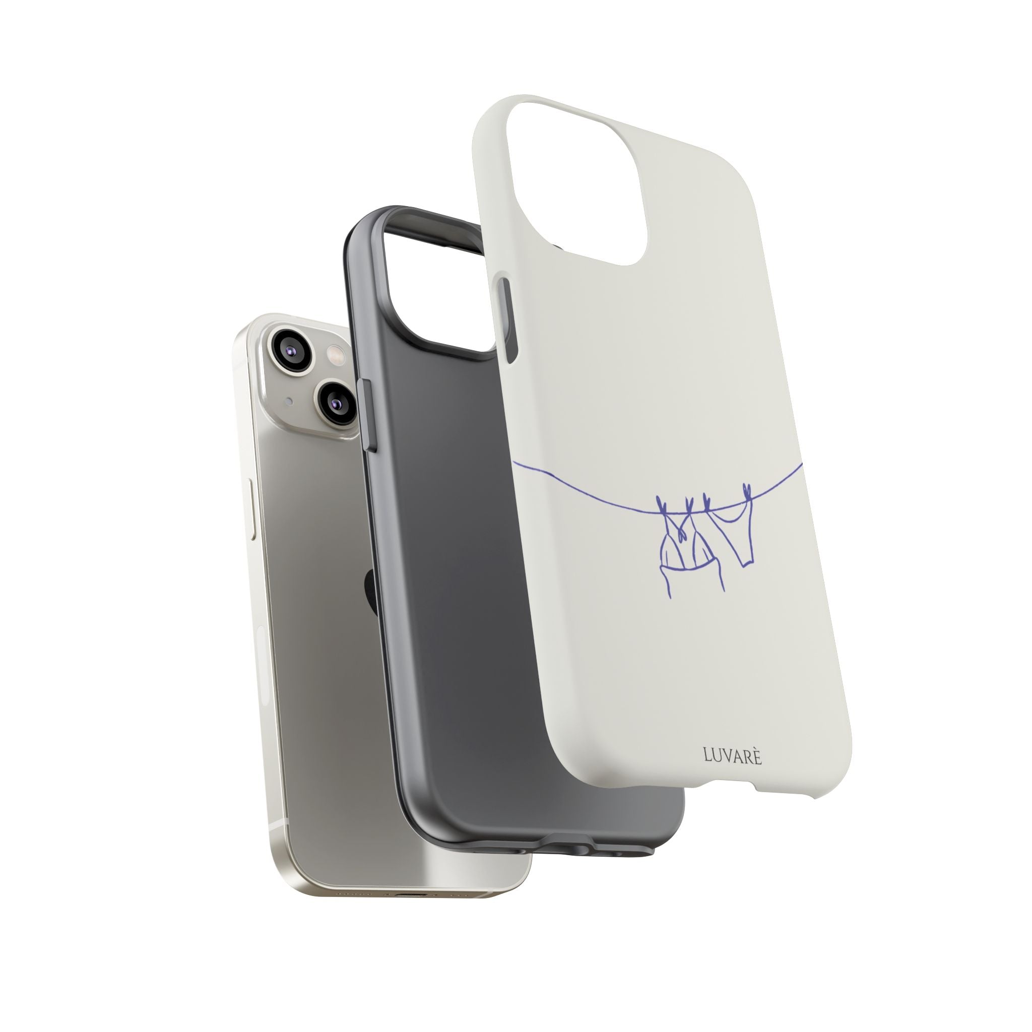 Blue Line Bikini Case