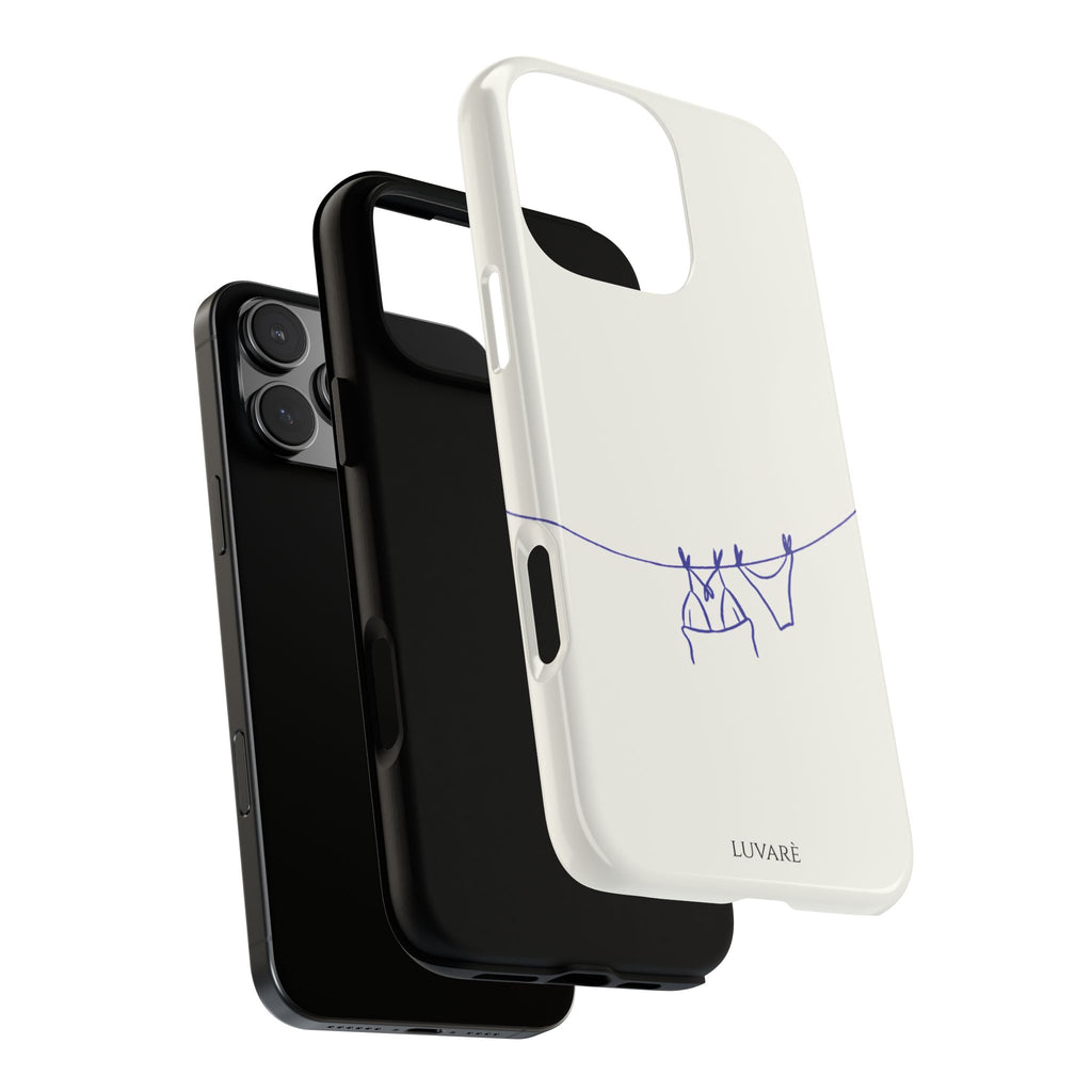 Blue Line Bikini Case