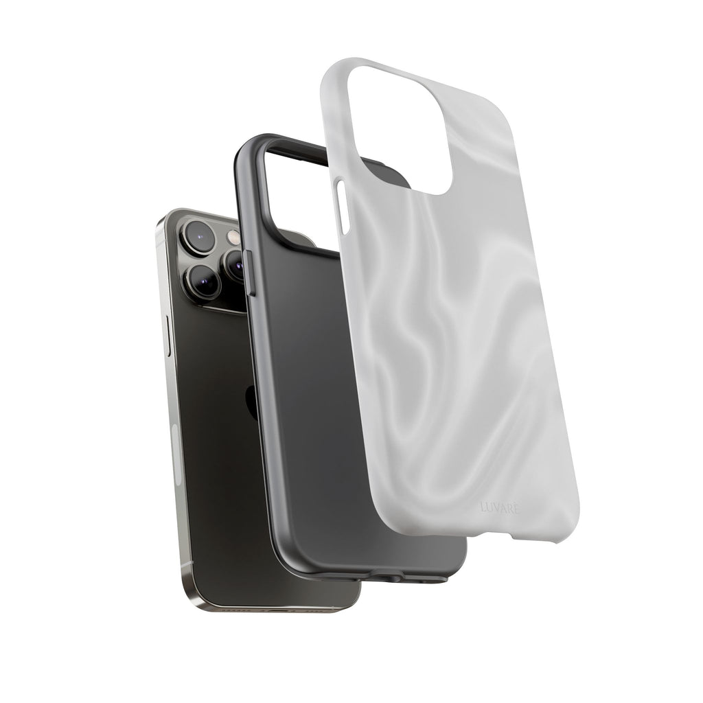 Pearl Marble Tough Phone Case — Durable Slim Impact Protection