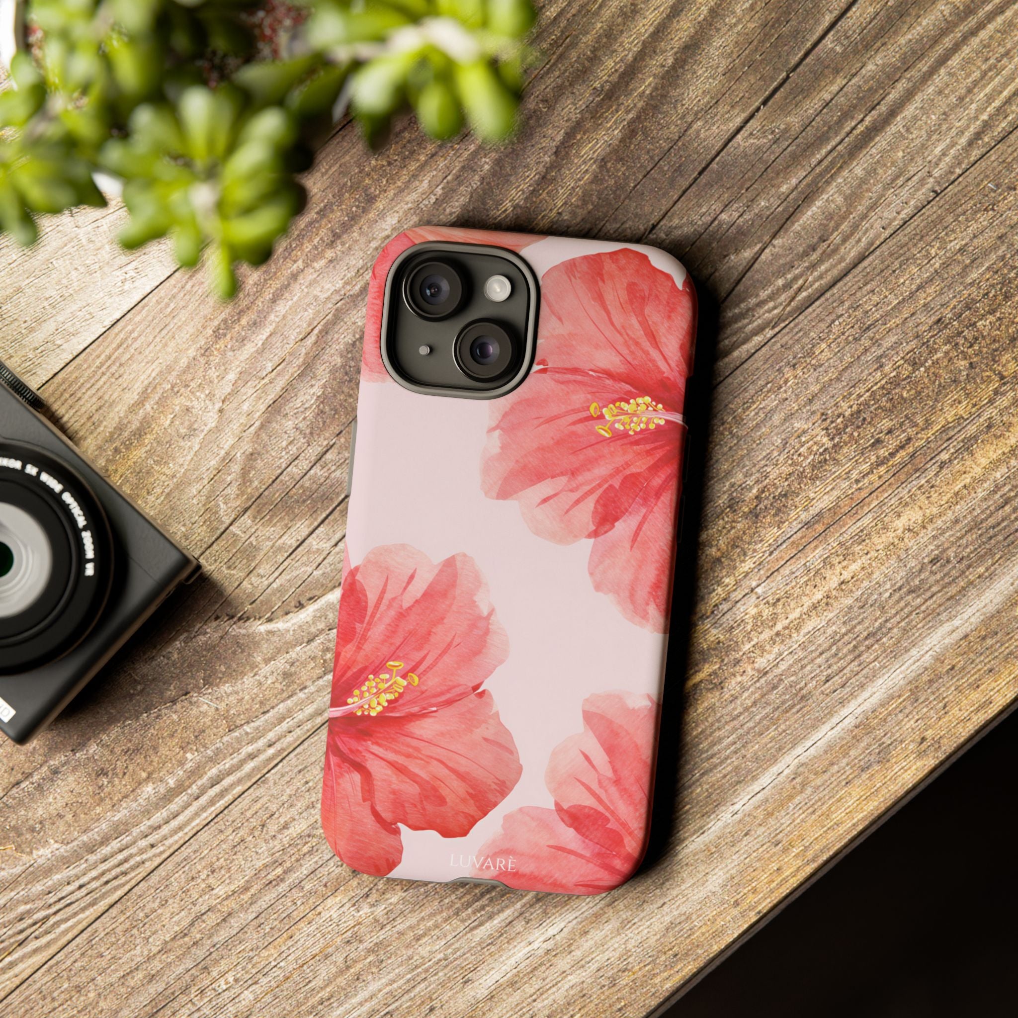 Watercolour Island Floral Hibiscus Case