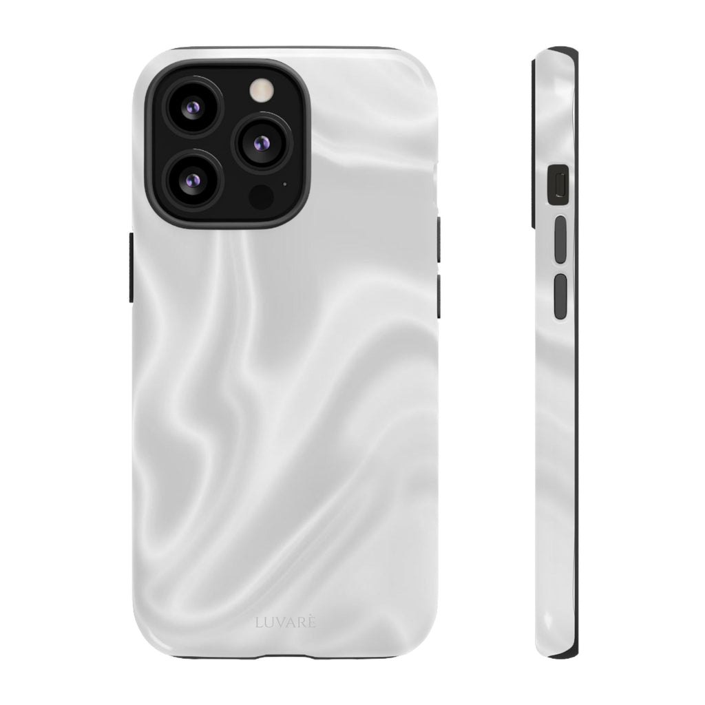 Pearl Marble Tough Phone Case — Durable Slim Impact Protection