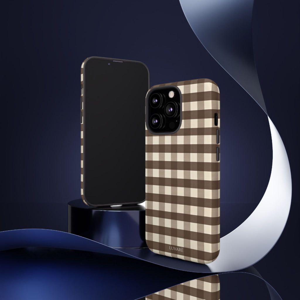 Brown Buffalo Plaid Case