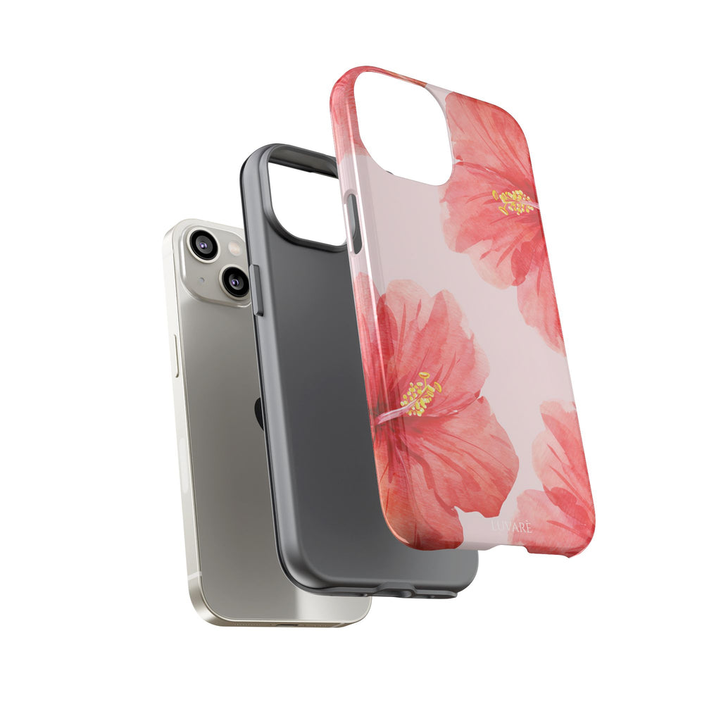 Watercolour Island Floral Hibiscus Case
