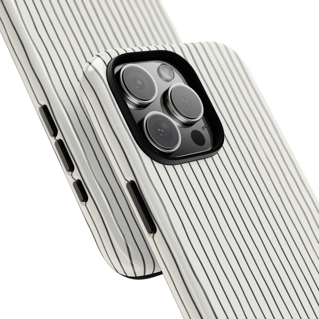 Black Pinstripe Case