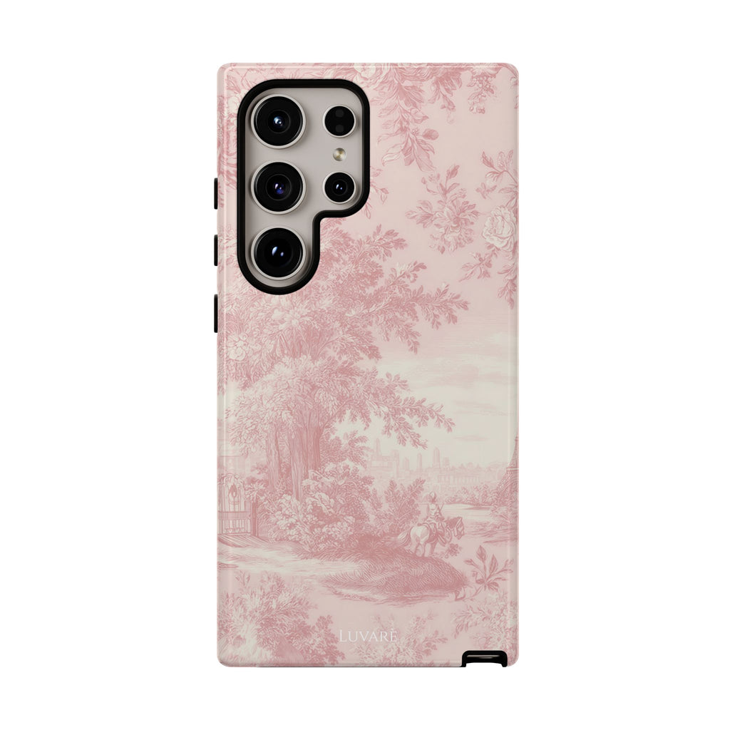 Pink Vintage Toile Case