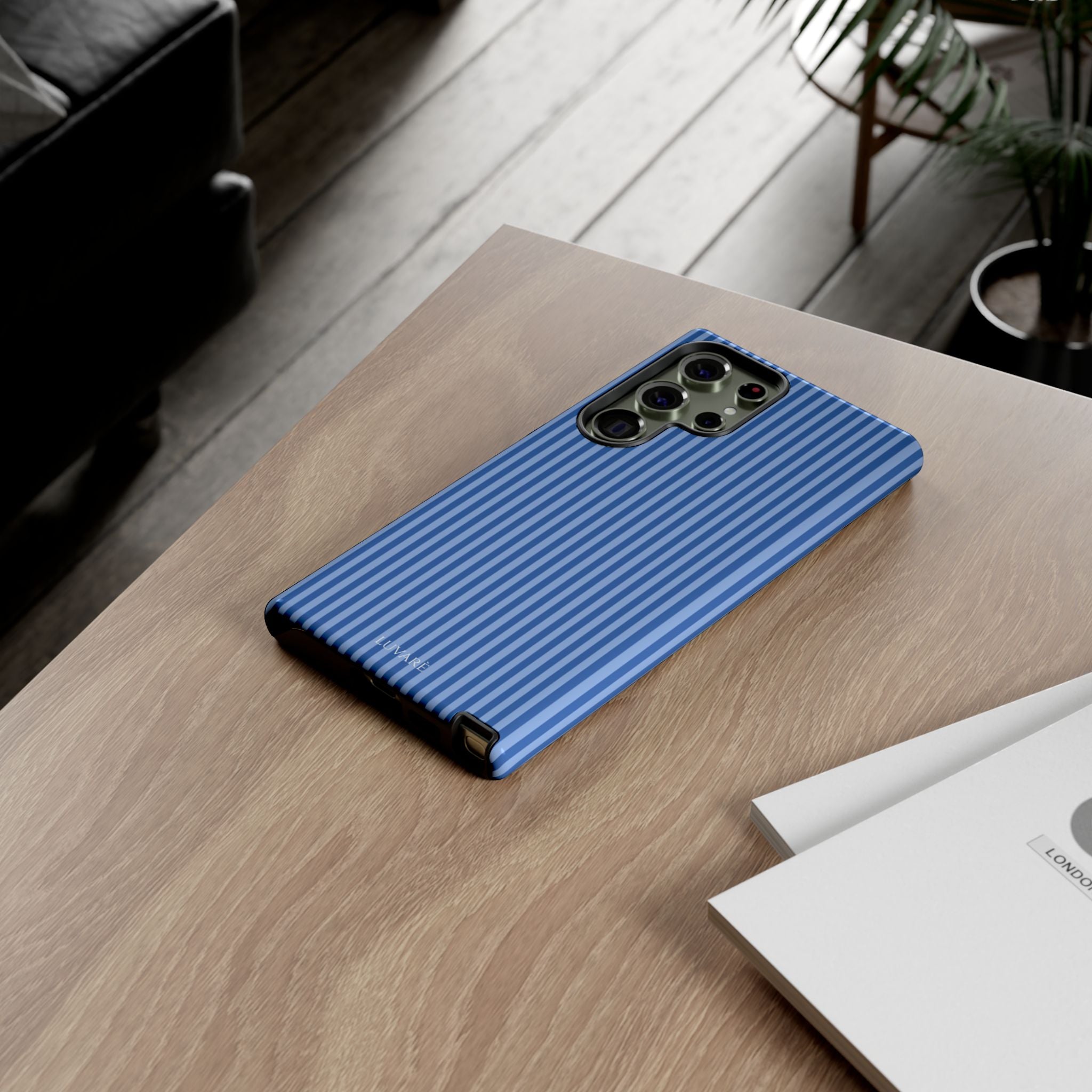 Blue Striped Case