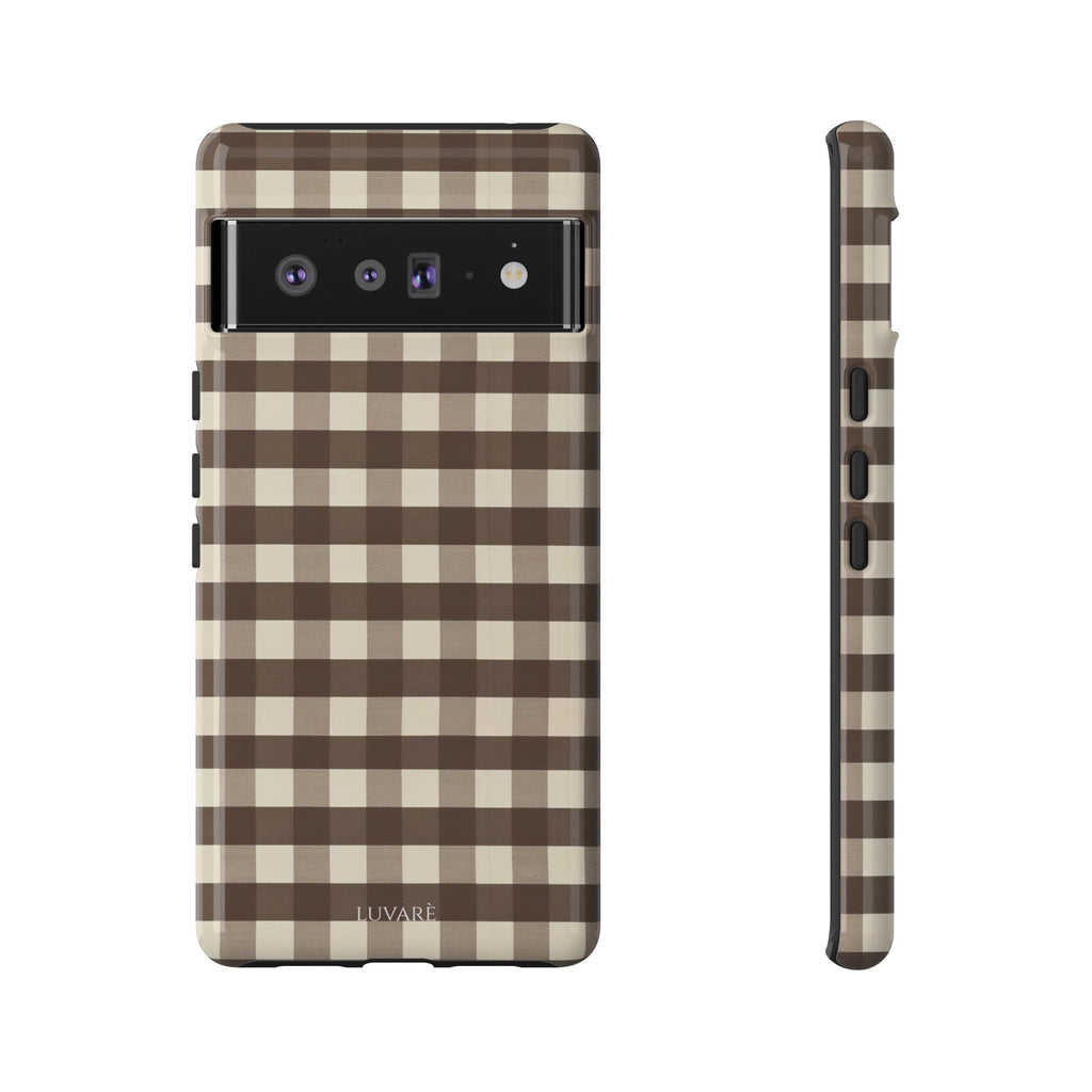 Brown Buffalo Plaid Case